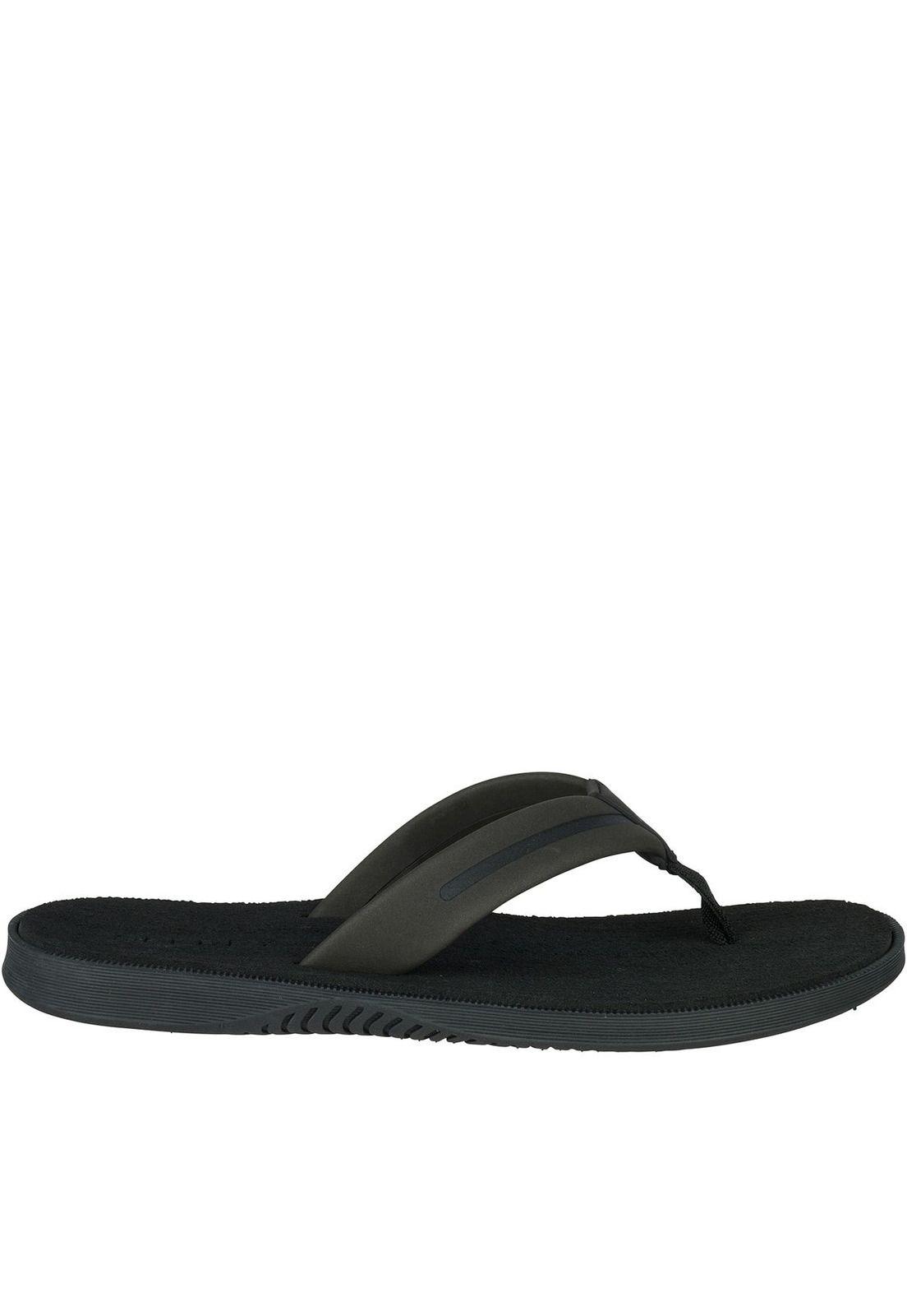 Sandalia Defender Thong Negro-1