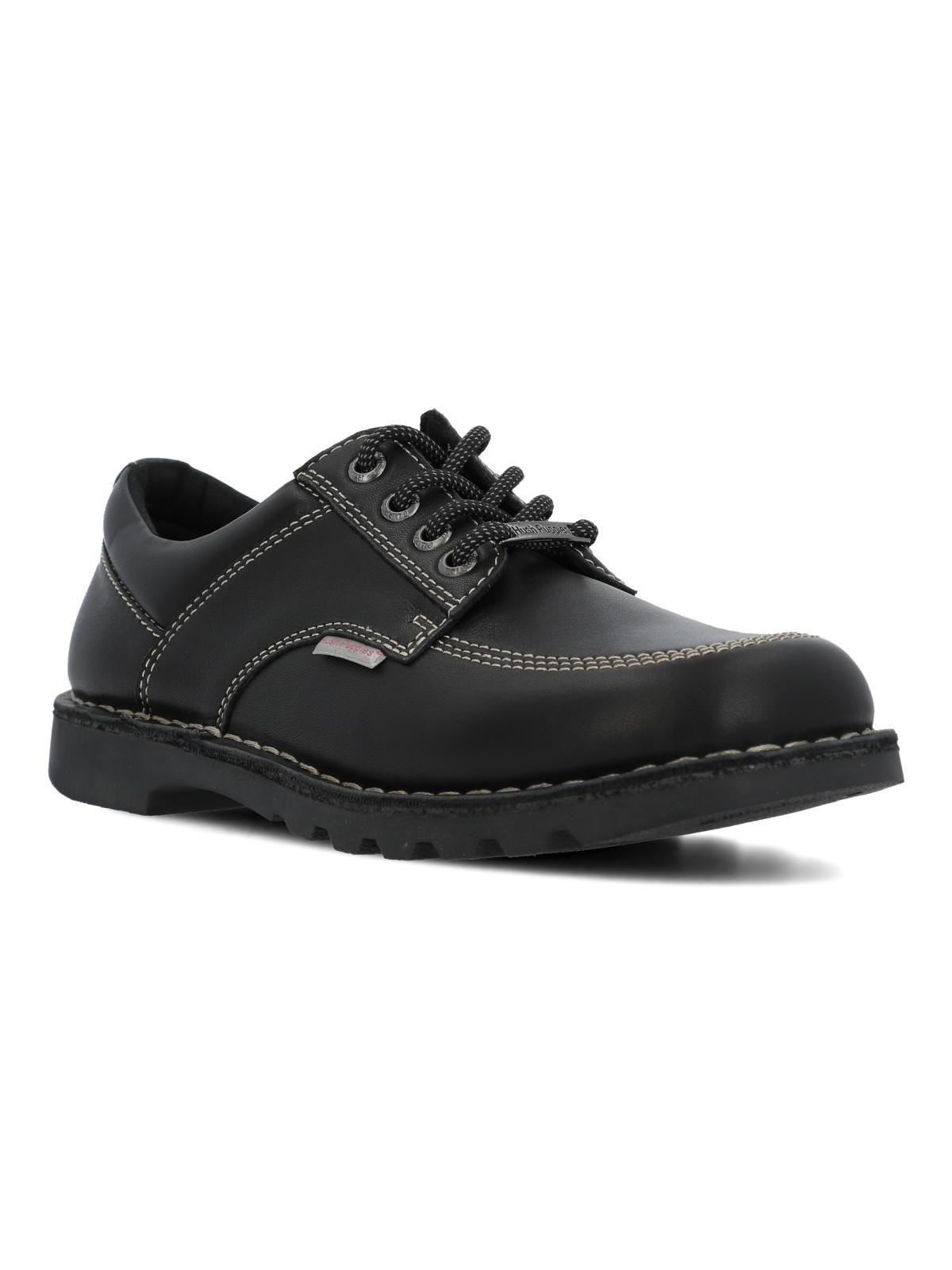 Zapato Escolar Cuero Niña Bravi Negro-1