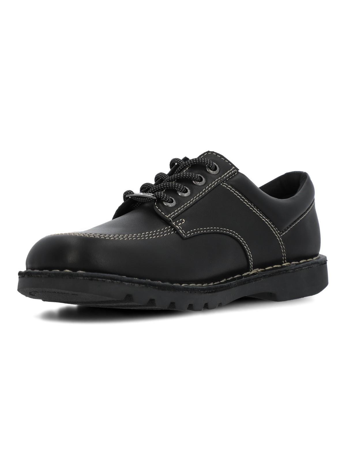 Zapato Escolar Cuero Niña Bravi Negro-4