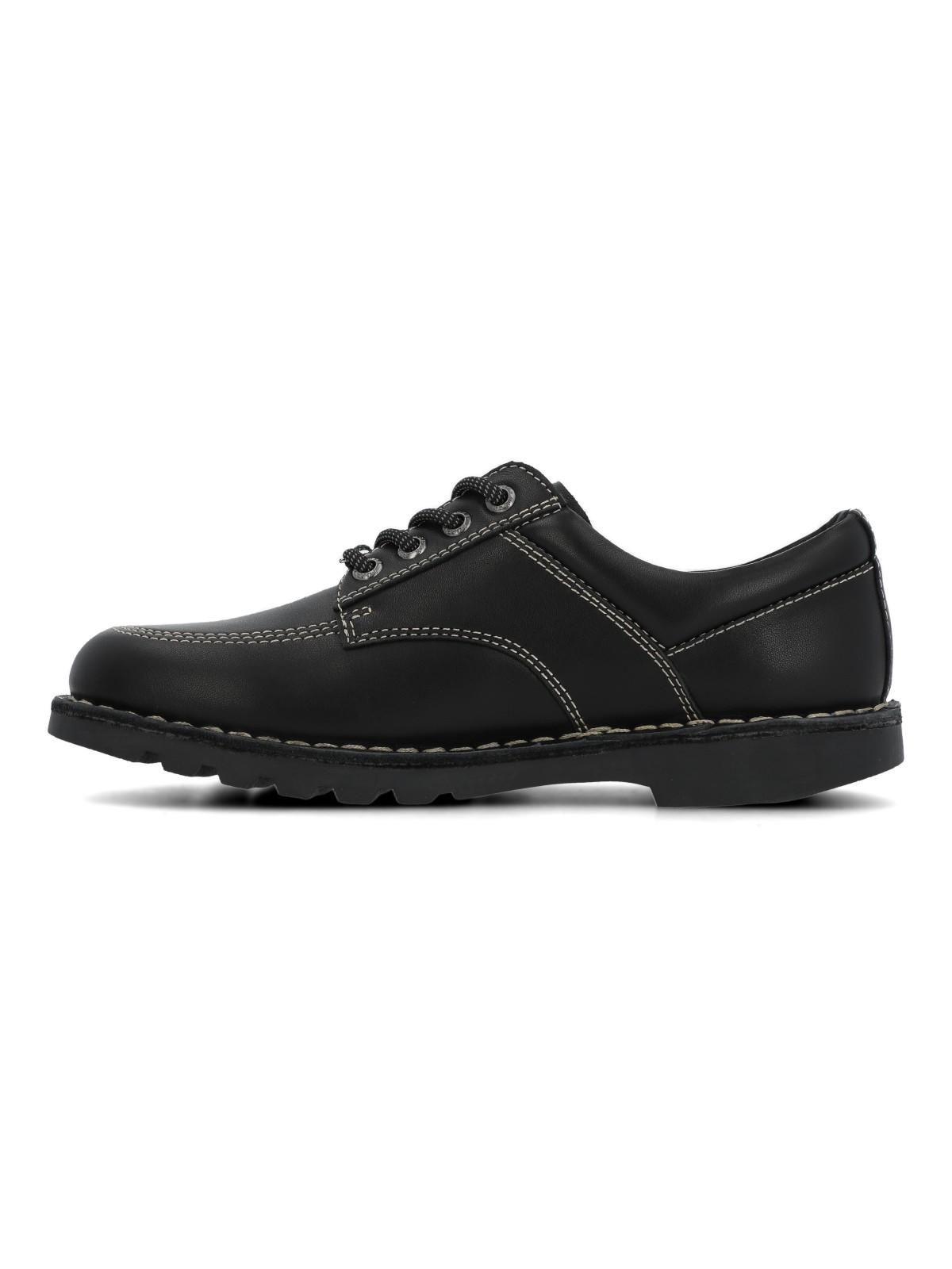 Zapato Escolar Cuero Niña Bravi Negro-5