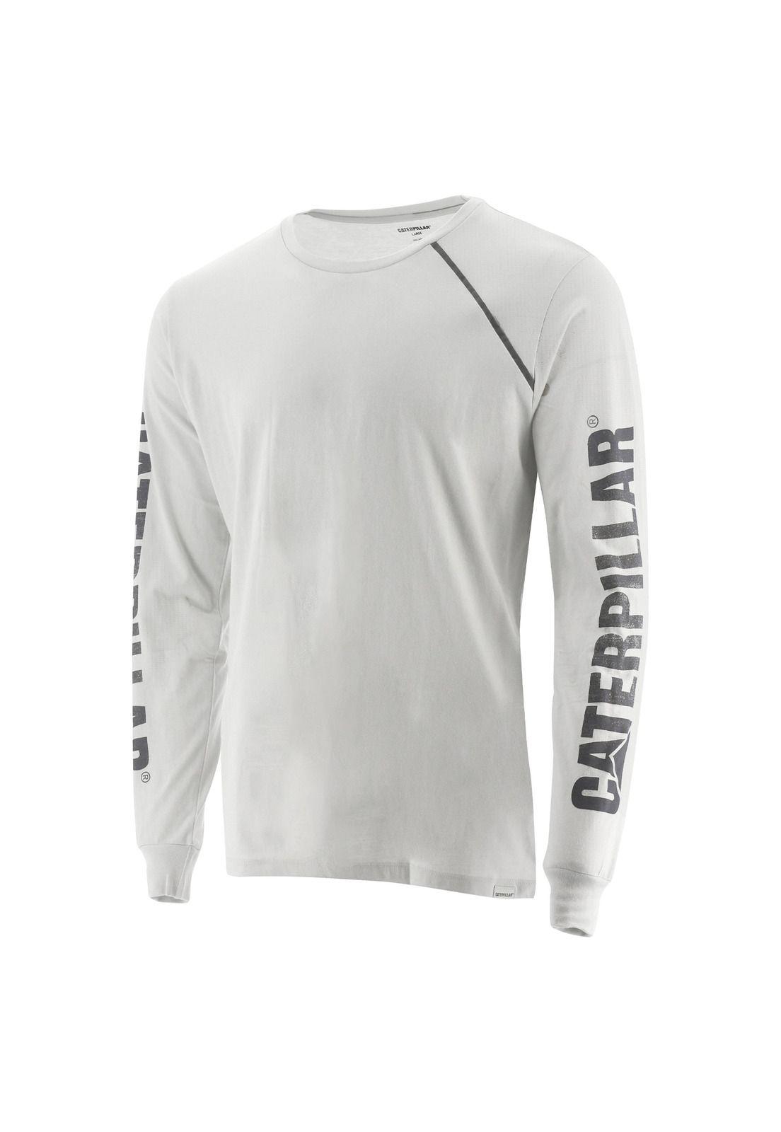 Polera M/L Hombre Stone Reflective L/S Tee Gris-0