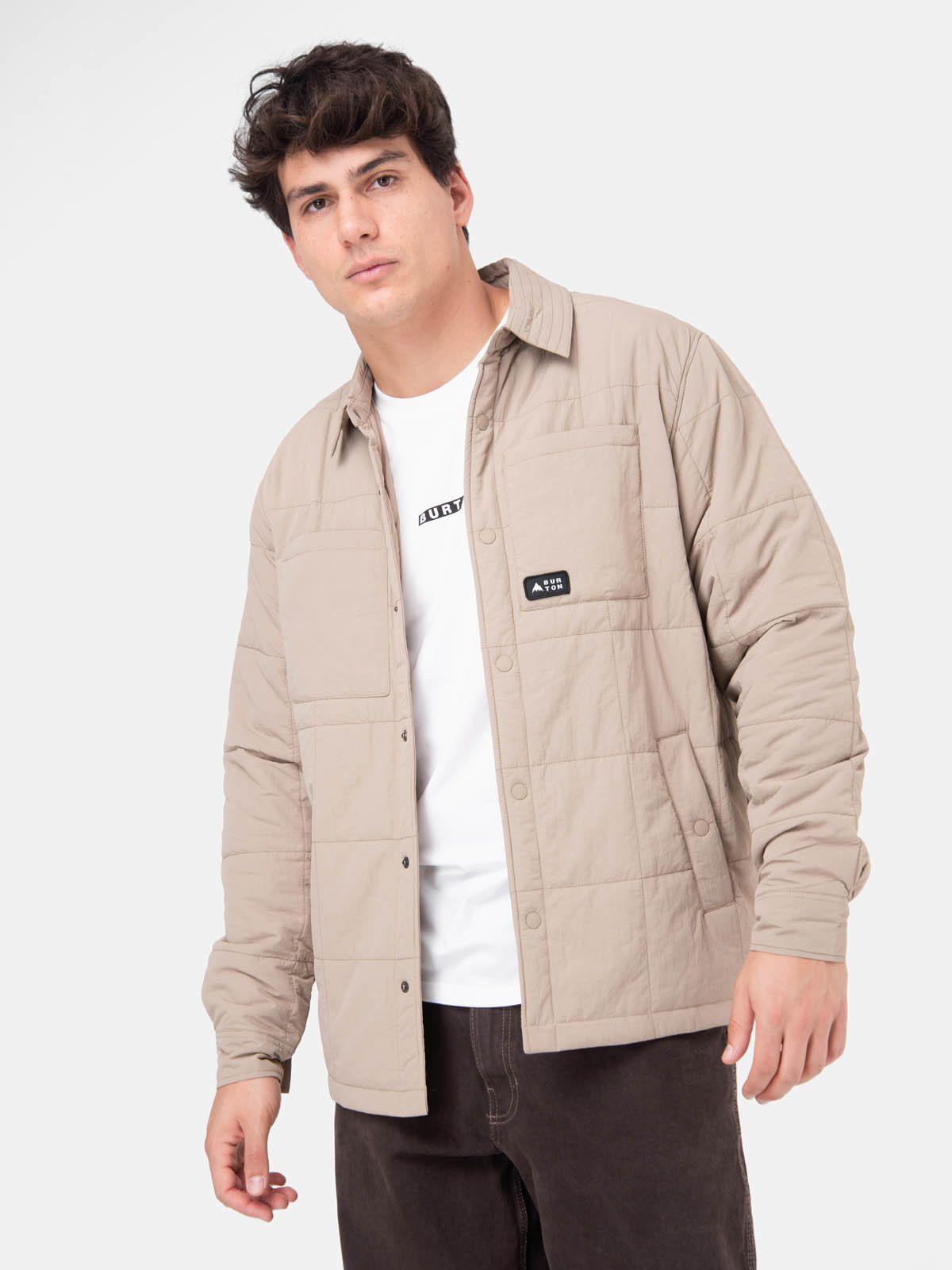 Chaqueta Hombre Quilted Beige -0
