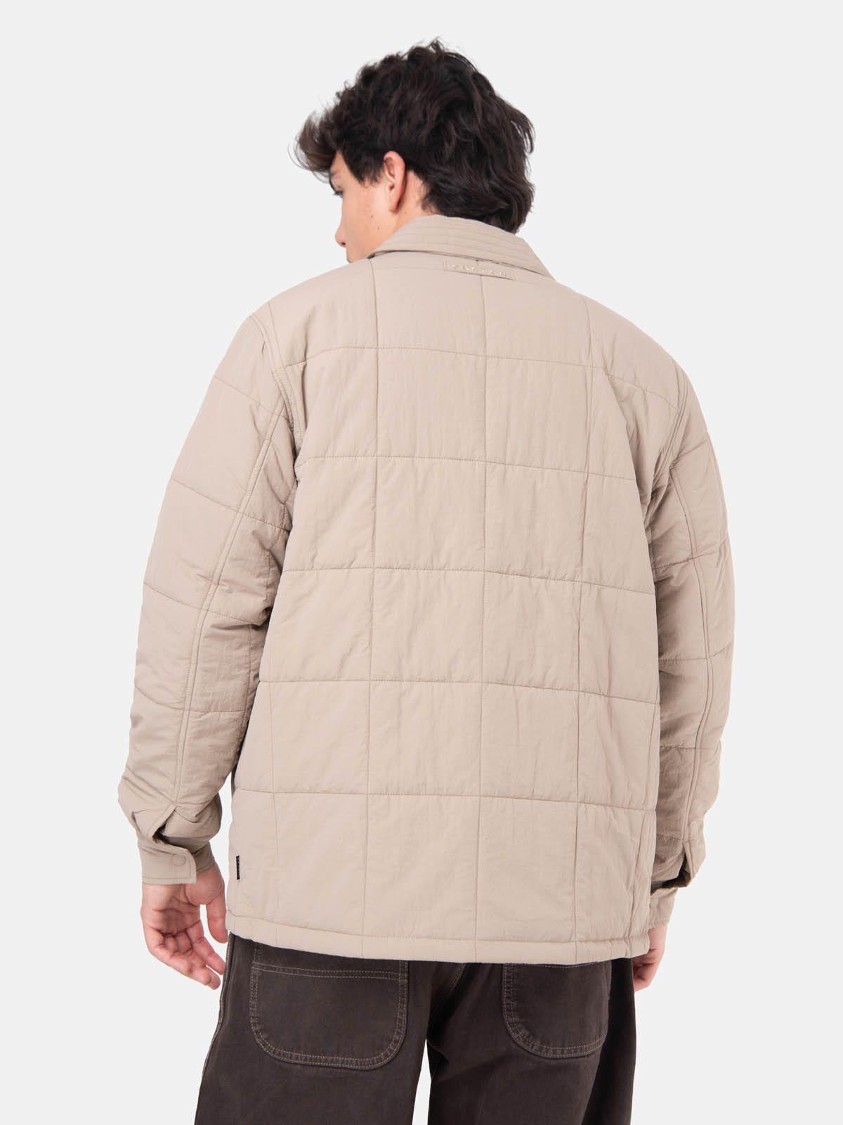 Chaqueta Hombre Quilted Beige -1