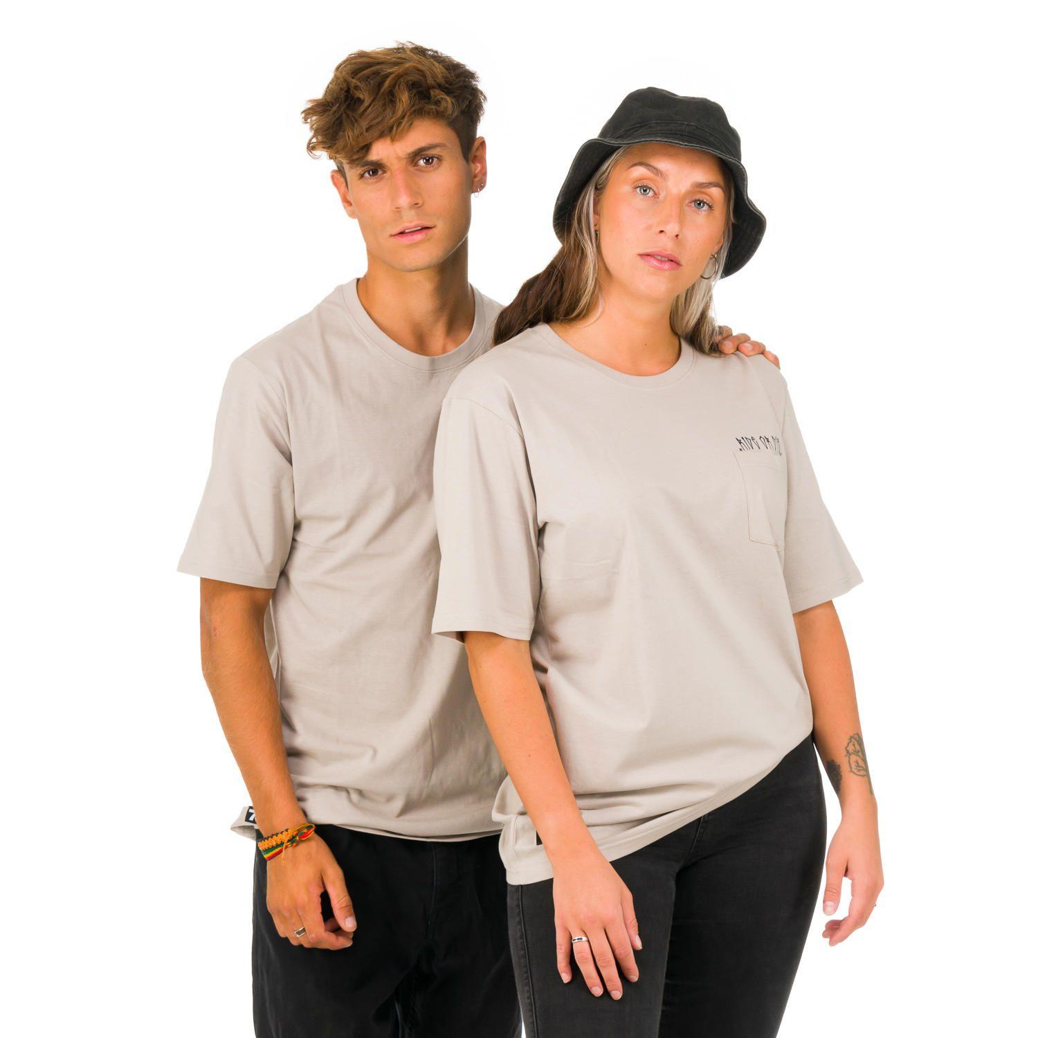 Polera M/C Unisex Ride Or Die Gris -4