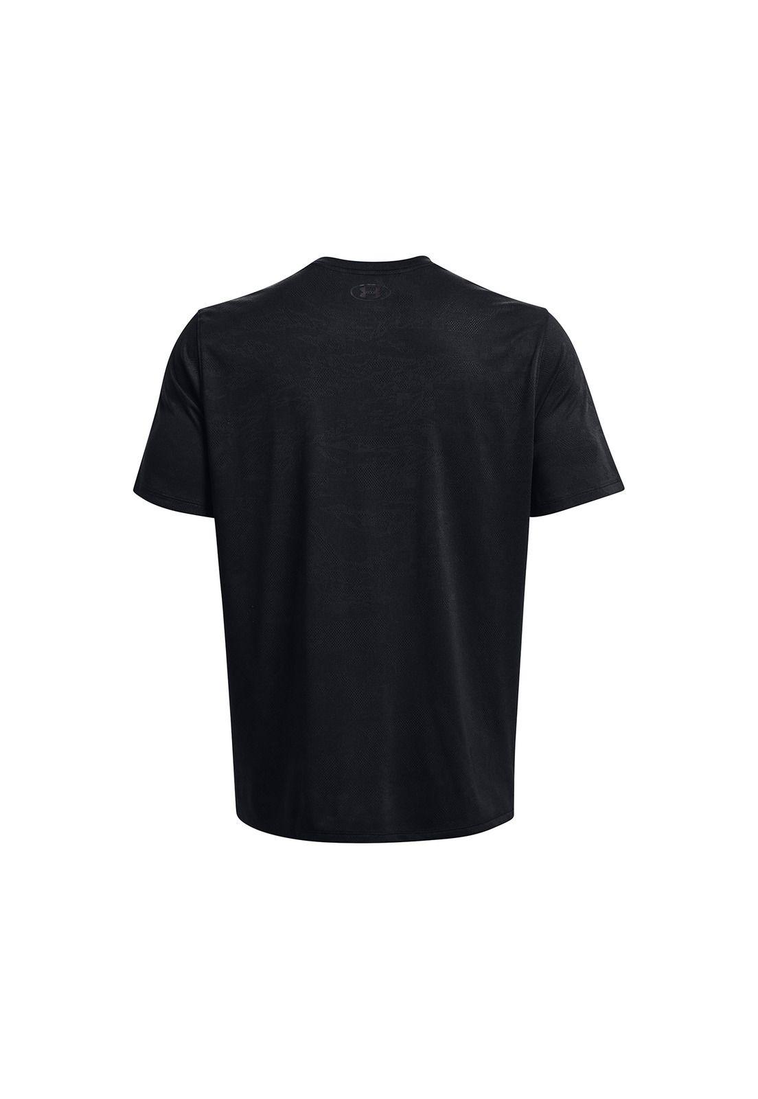 Polera M/C Training Tech™ Vent Jacqrd Negro Hombre-1