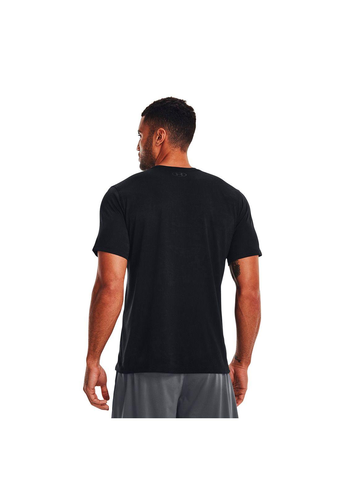 Polera M/C Training Tech™ Vent Jacqrd Negro Hombre-4