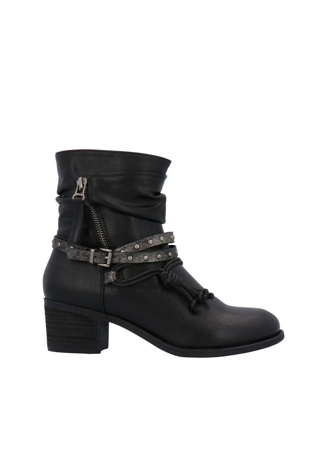 Botín Laura Negro-1