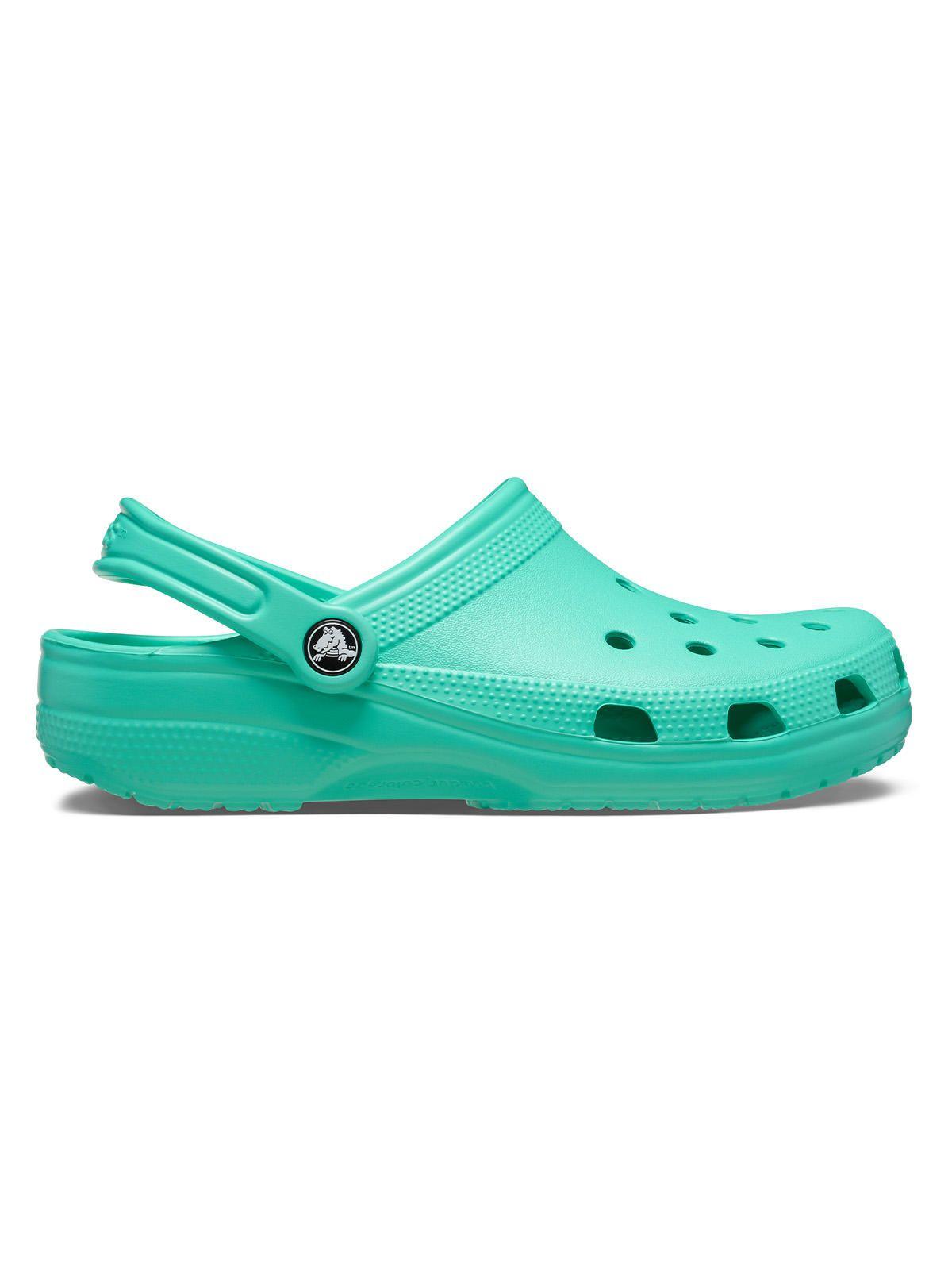 Zueco Crocs Mujer Classic Clog Verde-0