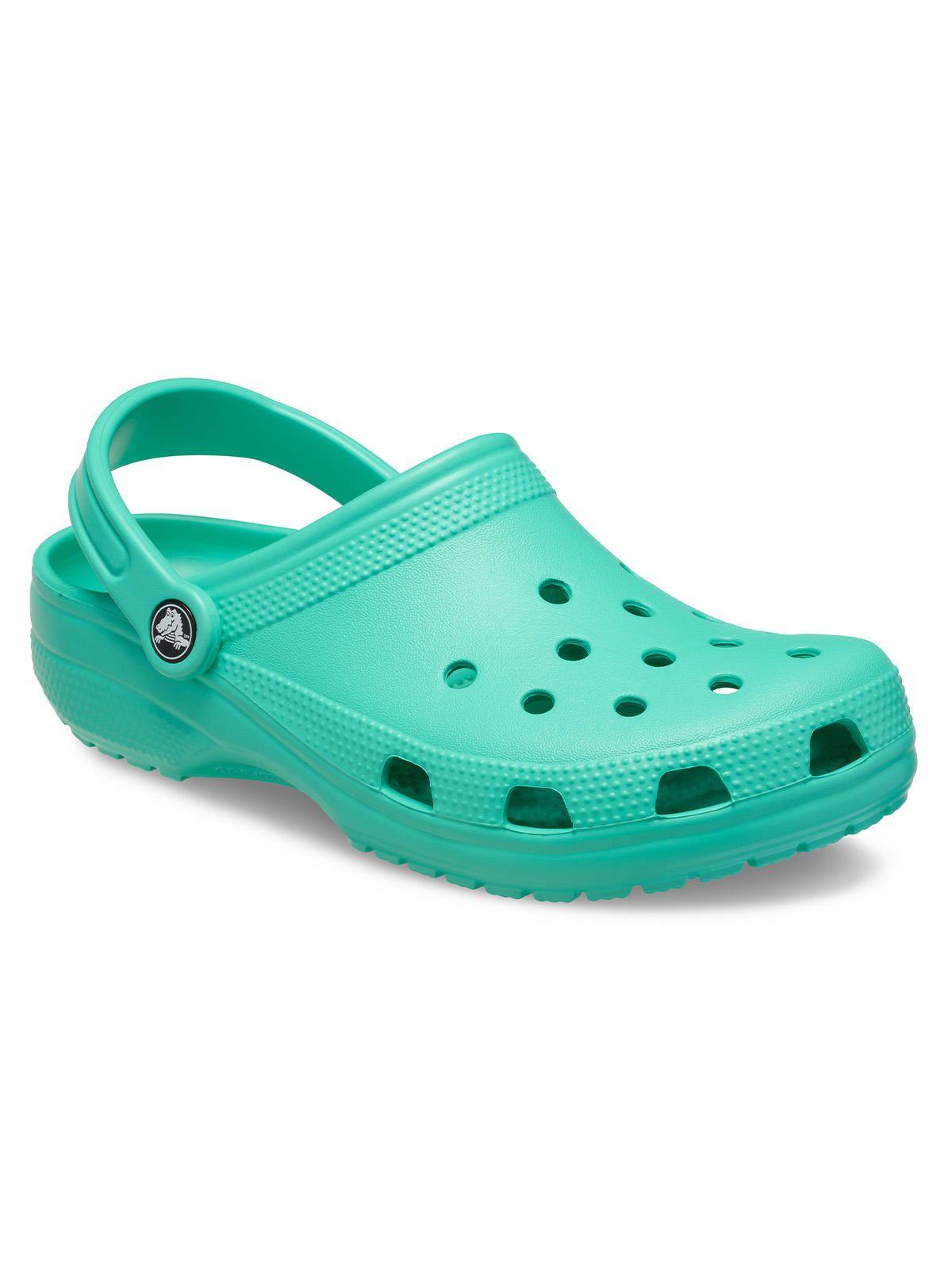 Zueco Crocs Mujer Classic Clog Verde-6