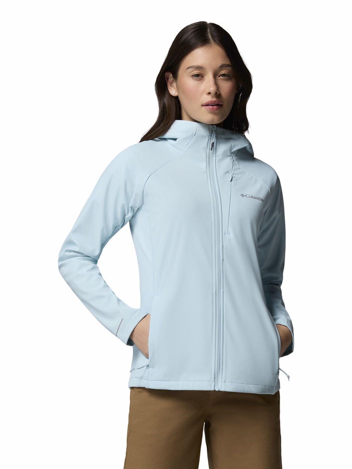 Softshell Mujer Trailborne Softshell Celeste-0