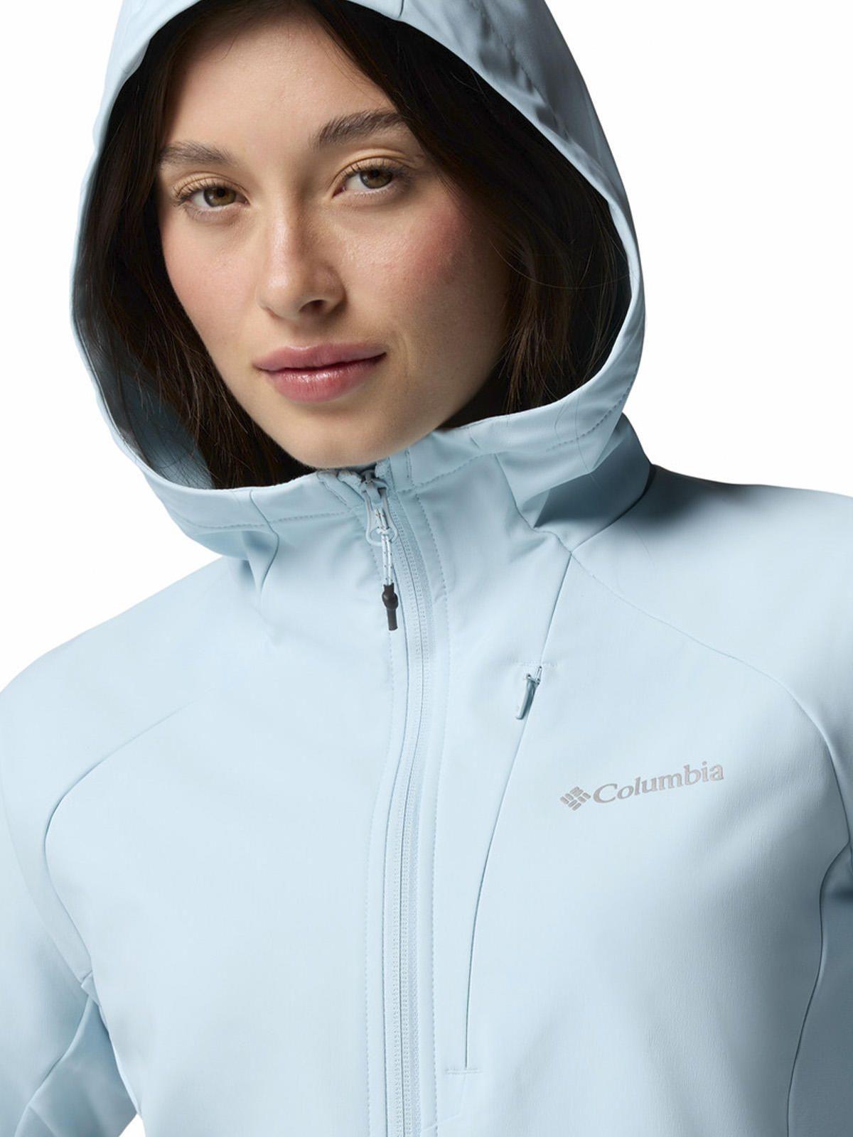 Softshell Mujer Trailborne Softshell Celeste-4