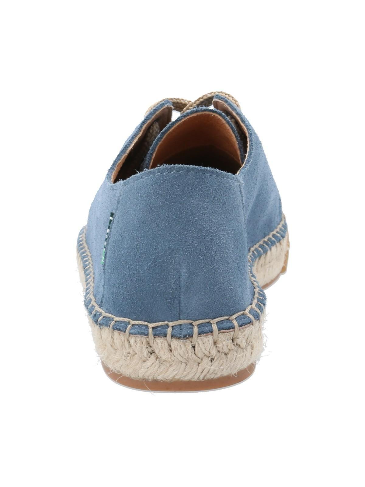 Zapatilla Cuero Mujer Fontaine Azul-6
