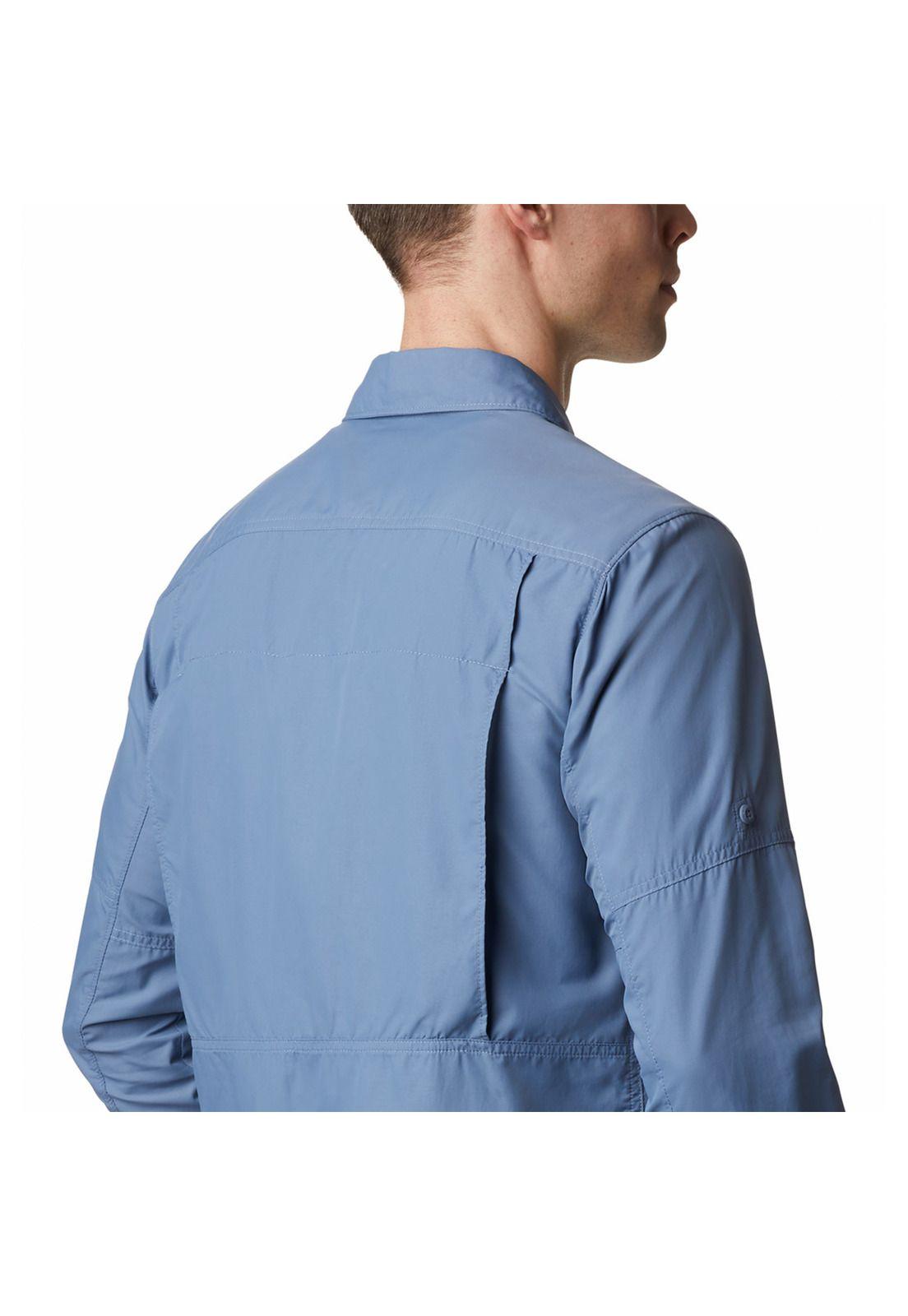 Camisa Hombre Silver Ridge 2 Long Azul-4