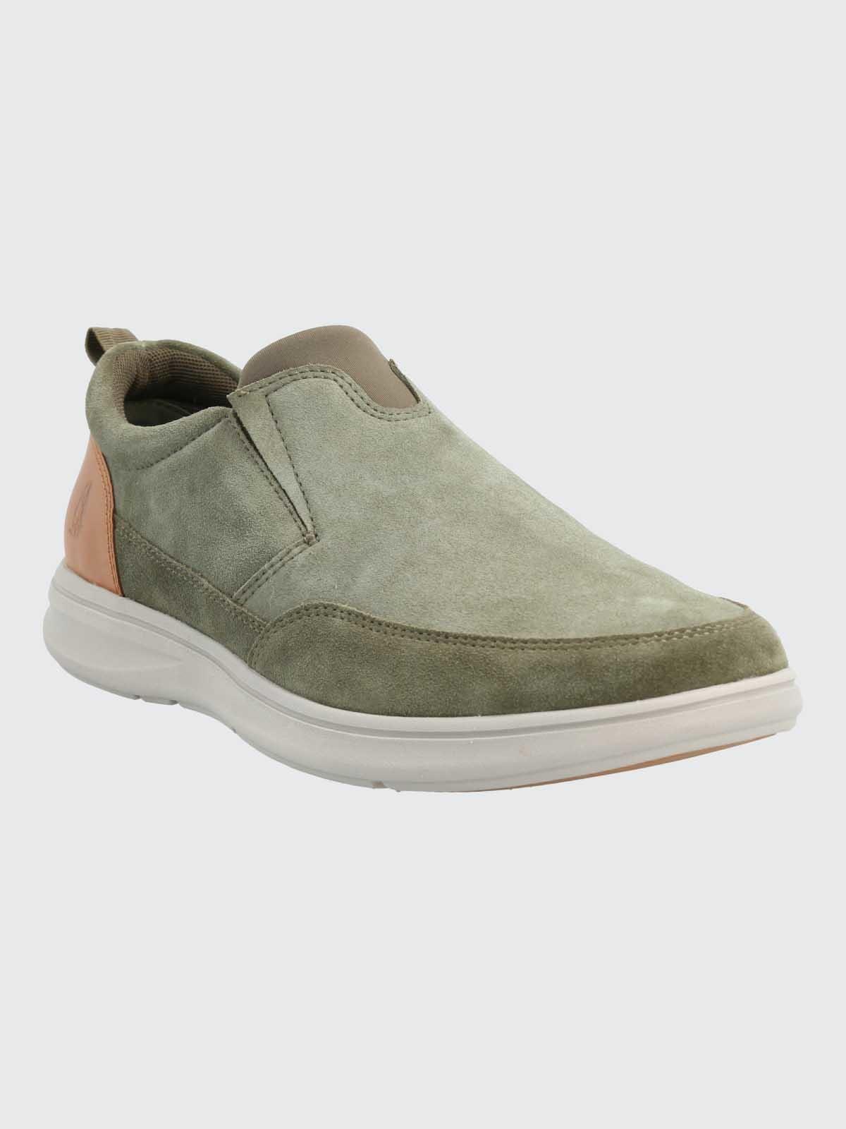 Zapato Hombre Cuero Robson Verde-0