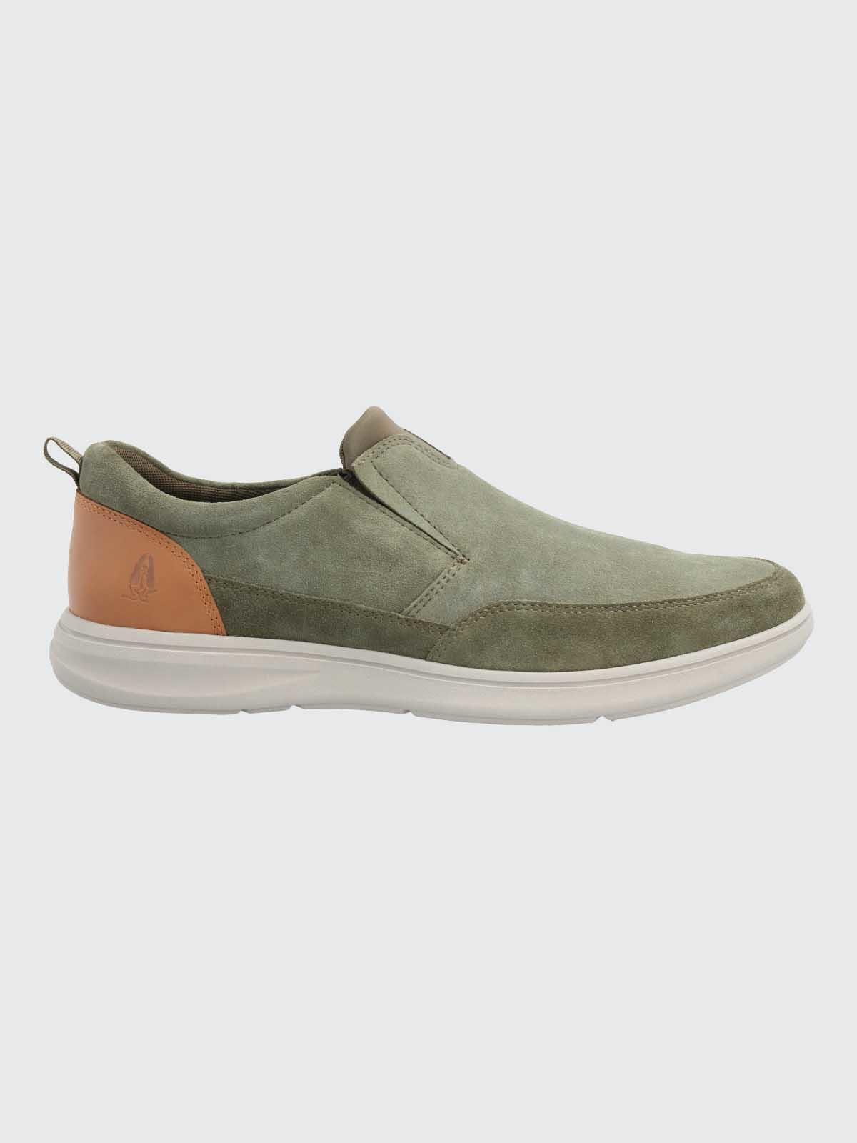 Zapato Hombre Cuero Robson Verde-1
