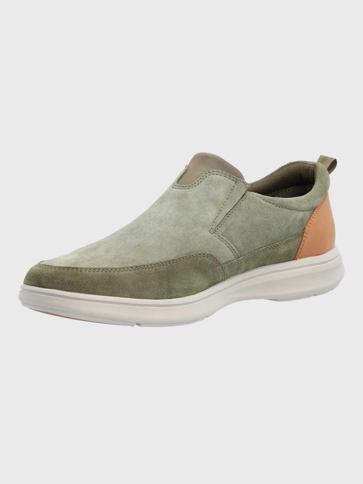 Zapato Hombre Cuero Robson Verde-4