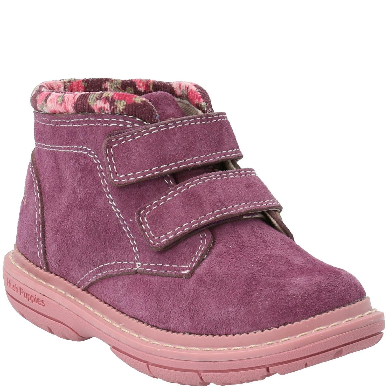 Botín Cuero Niña Villa Morado (19 - 25)-0