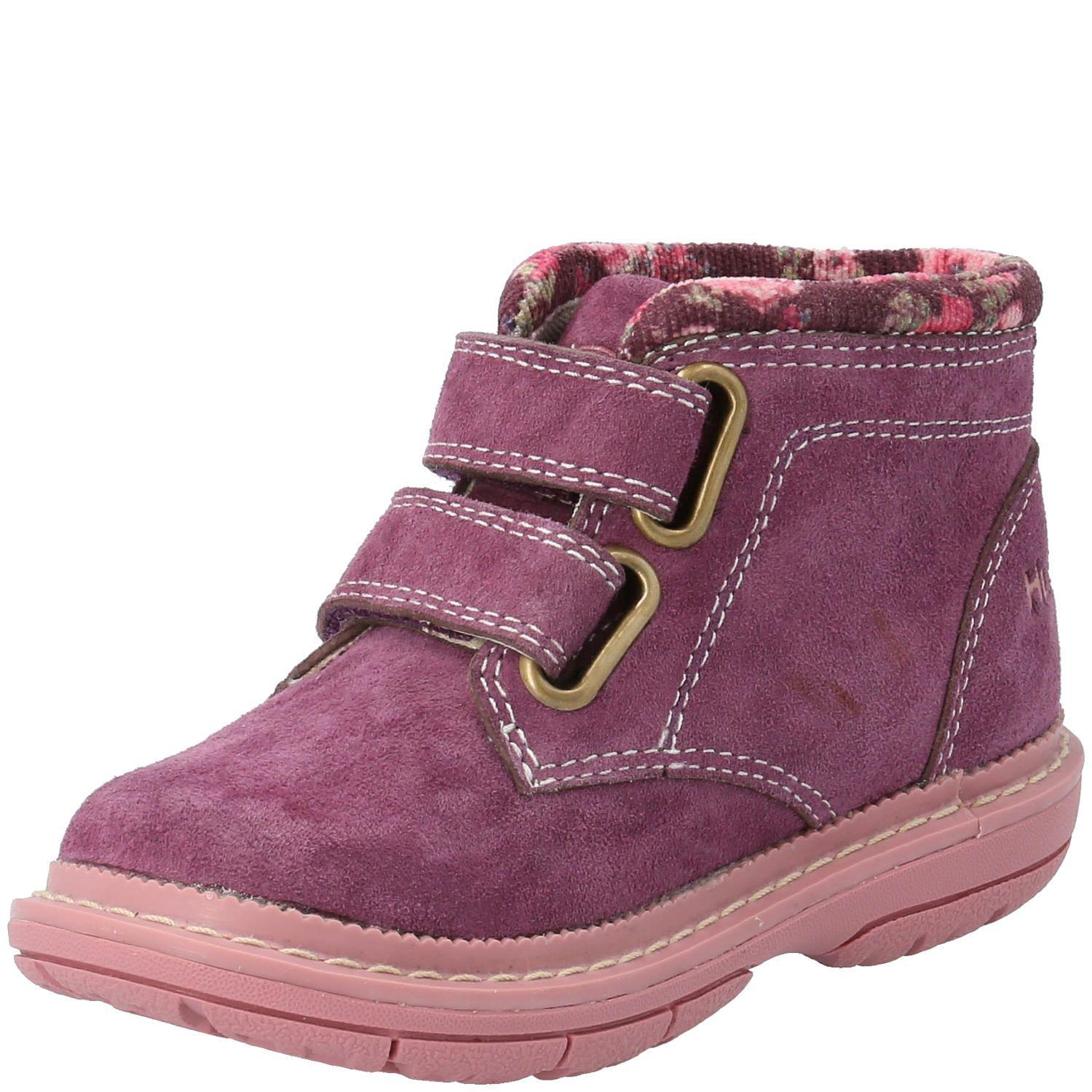 Botín Cuero Niña Villa Morado (19 - 25)-3