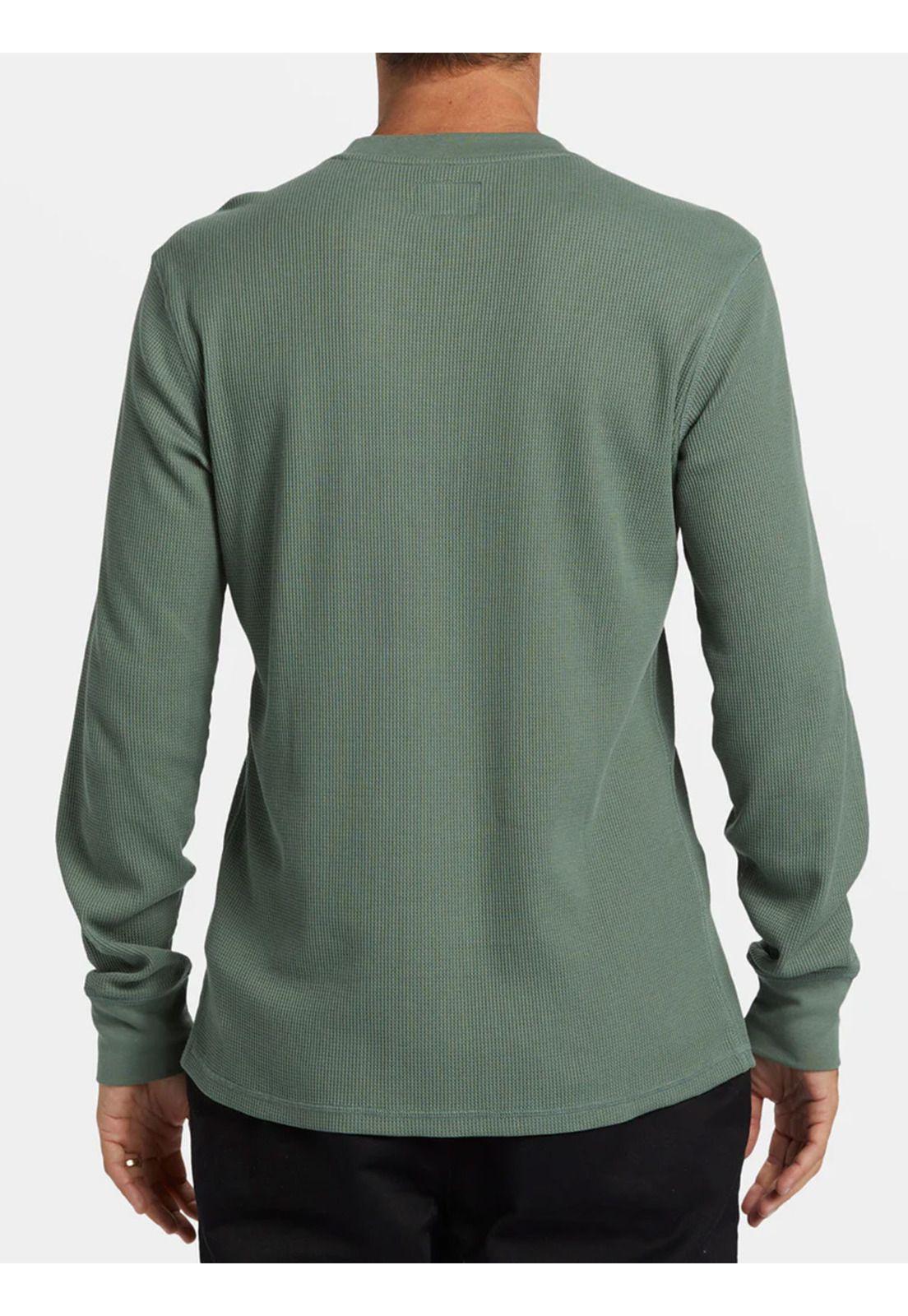 Polera Hombre Essential Thermal Verde-1