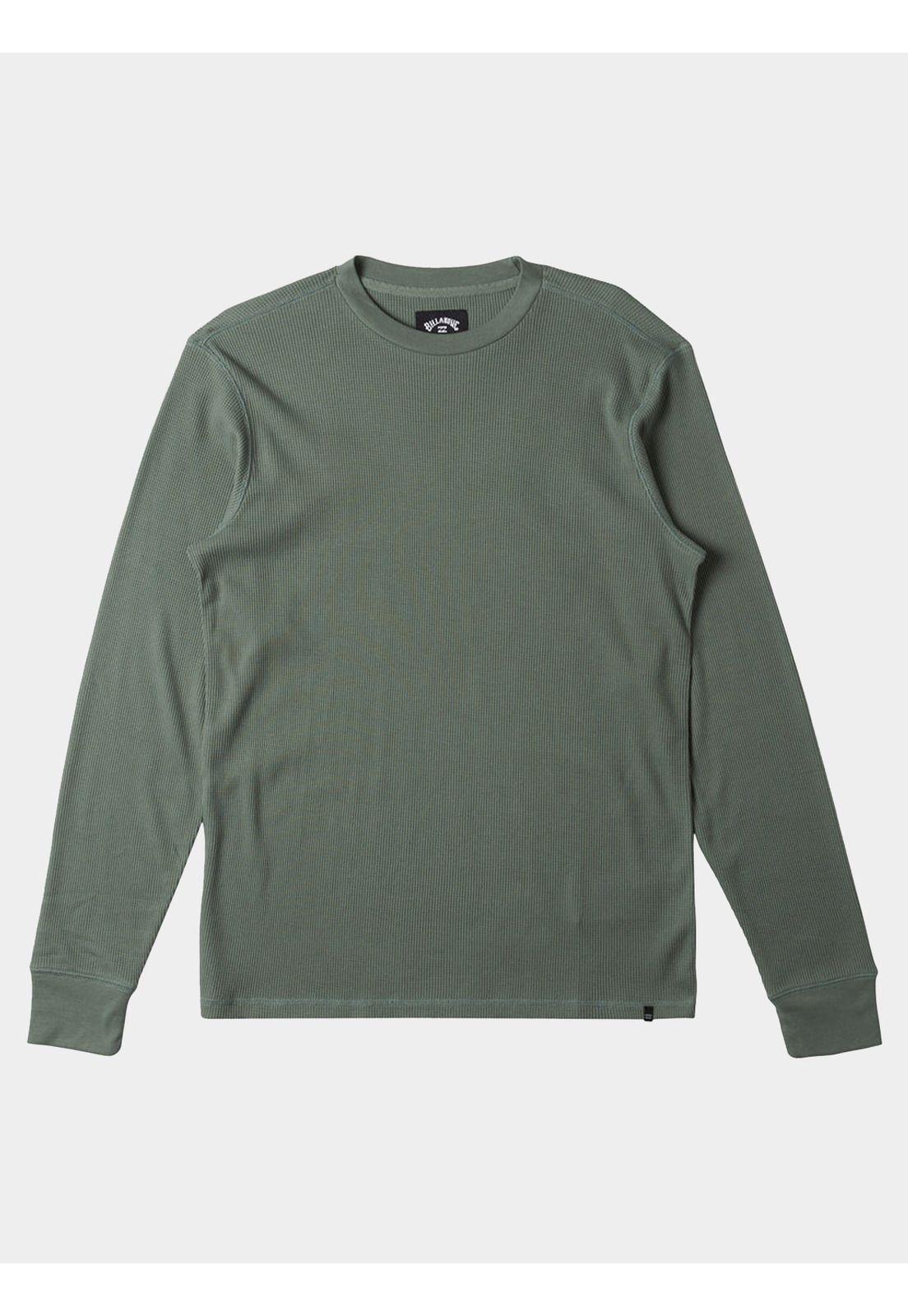 Polera Hombre Essential Thermal Verde-6