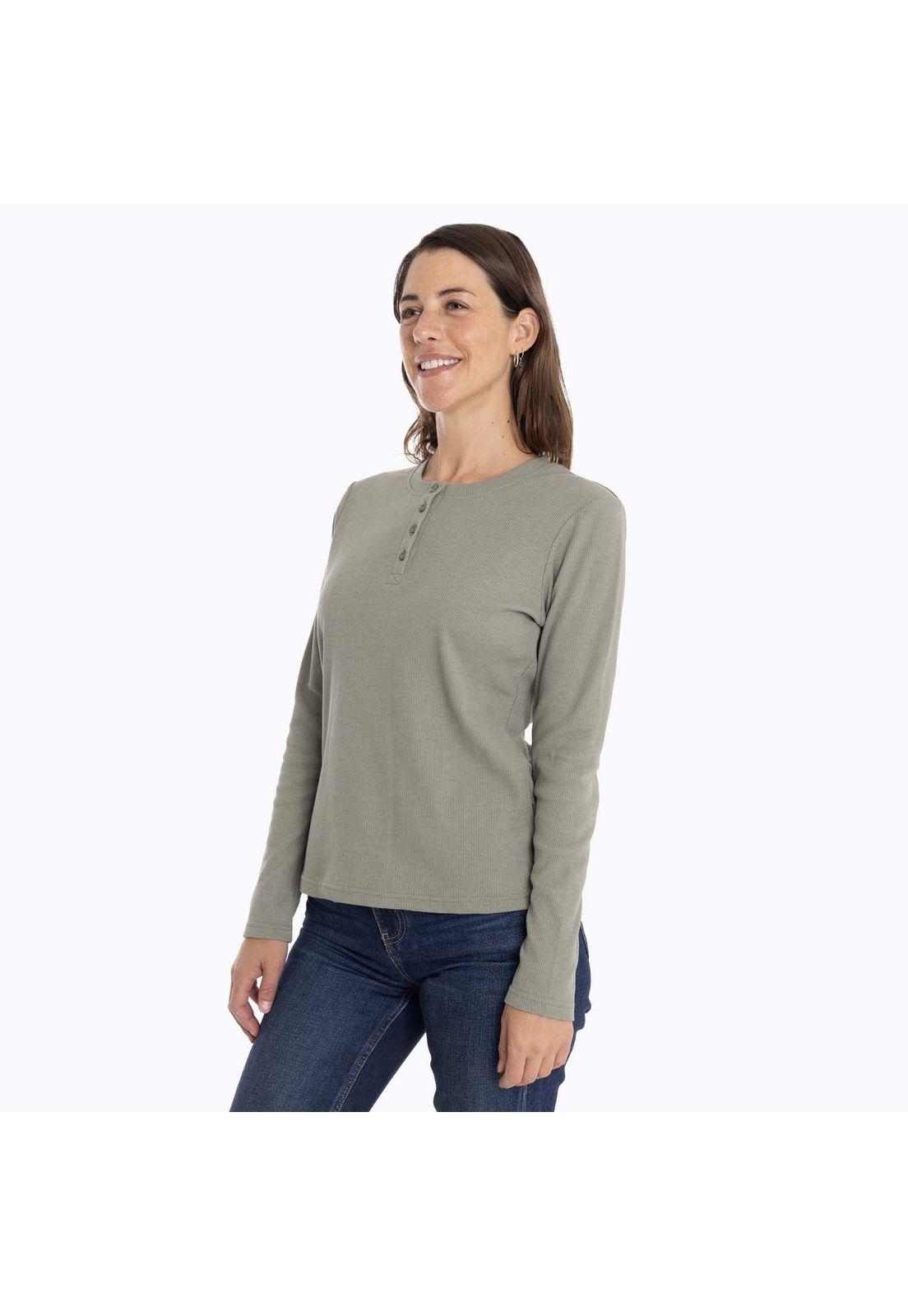 Polera Mujer Owyhee Verde Merrell-0