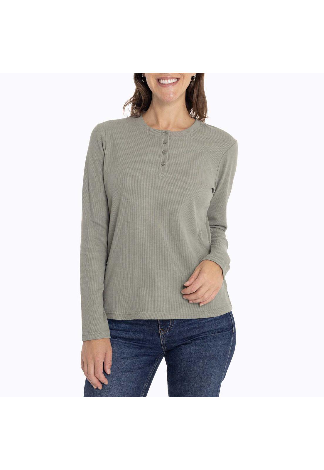Polera Mujer Owyhee Verde Merrell-3