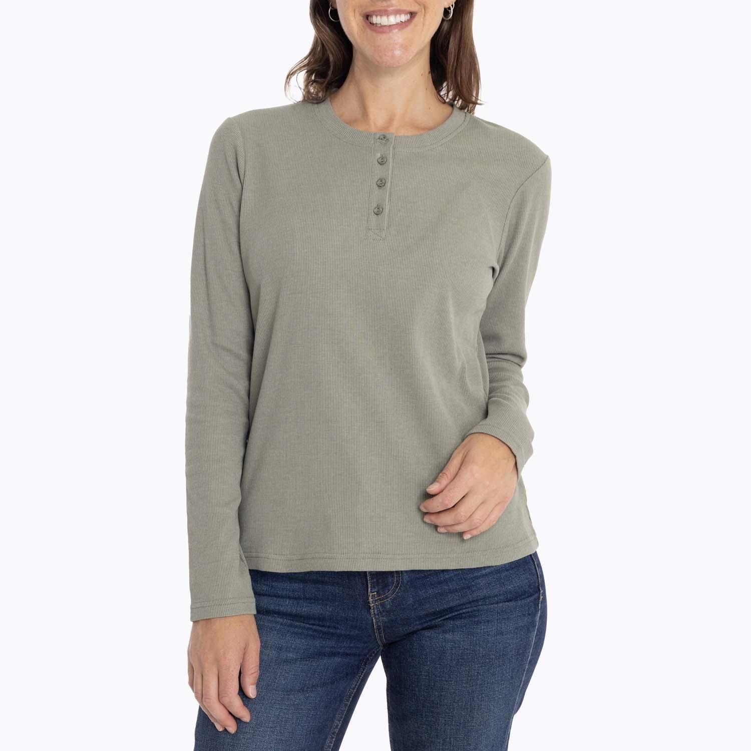 Polera Mujer Owyhee Verde Merrell-3