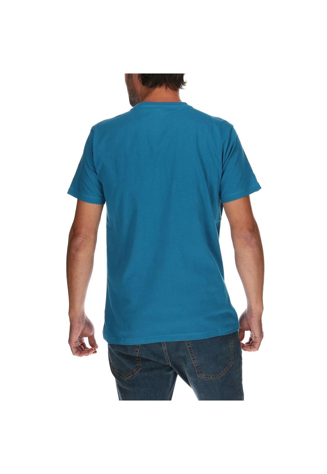 Polera Hombre Code Stripe Azul-2