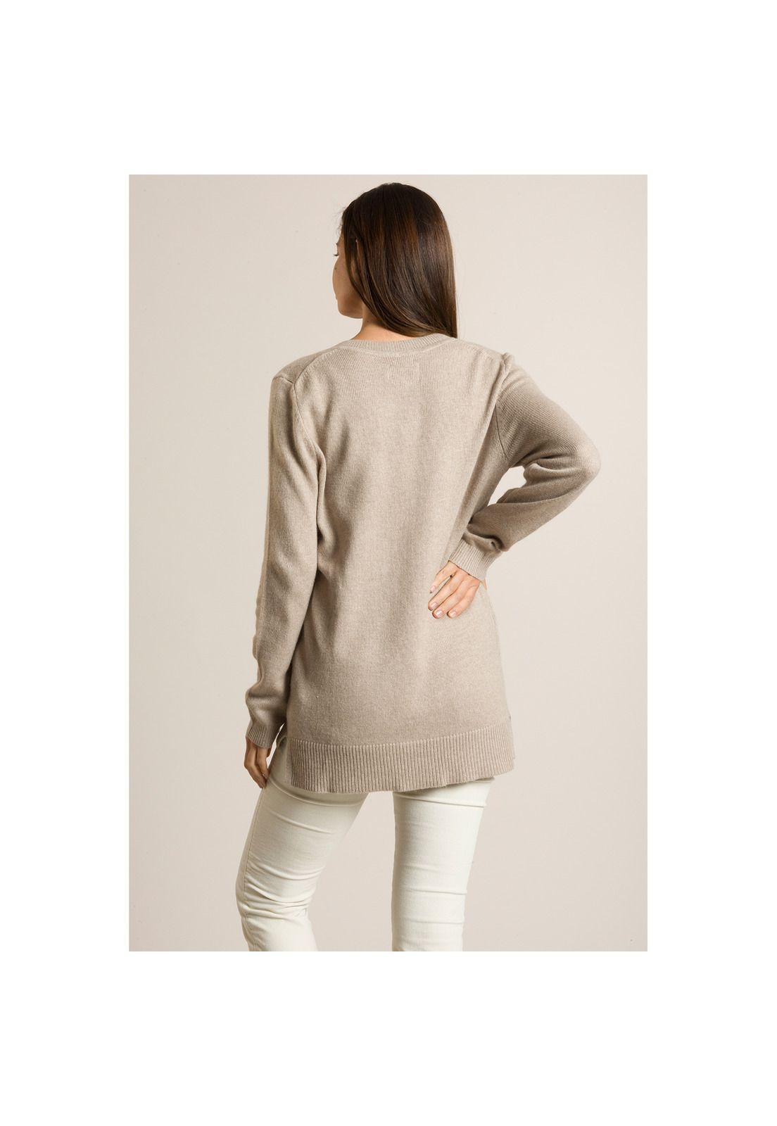 Sweater Argel Beige Mujer-2