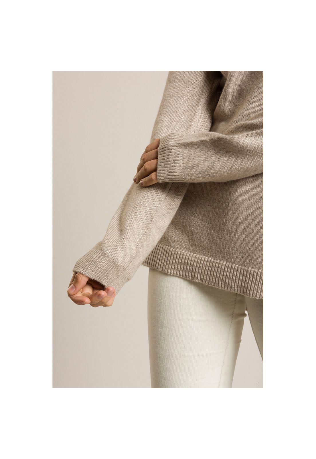 Sweater Argel Beige Mujer-3