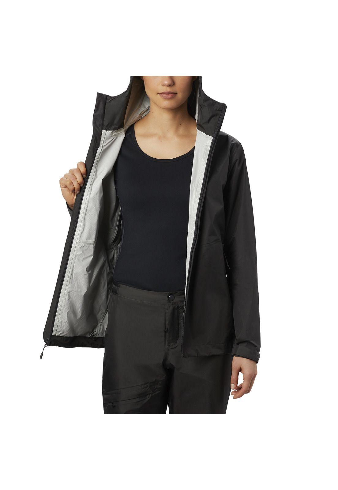 Cortaviento Mujer Acadia Negro-1