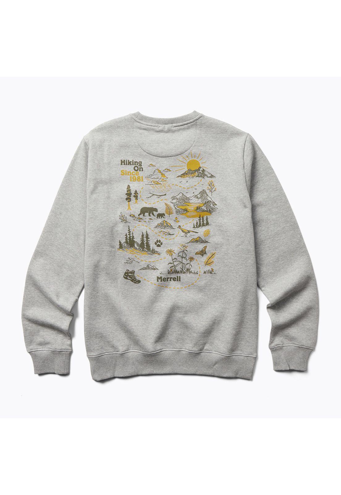 Polerón Hombre Lifes An Adventure C Gris-1