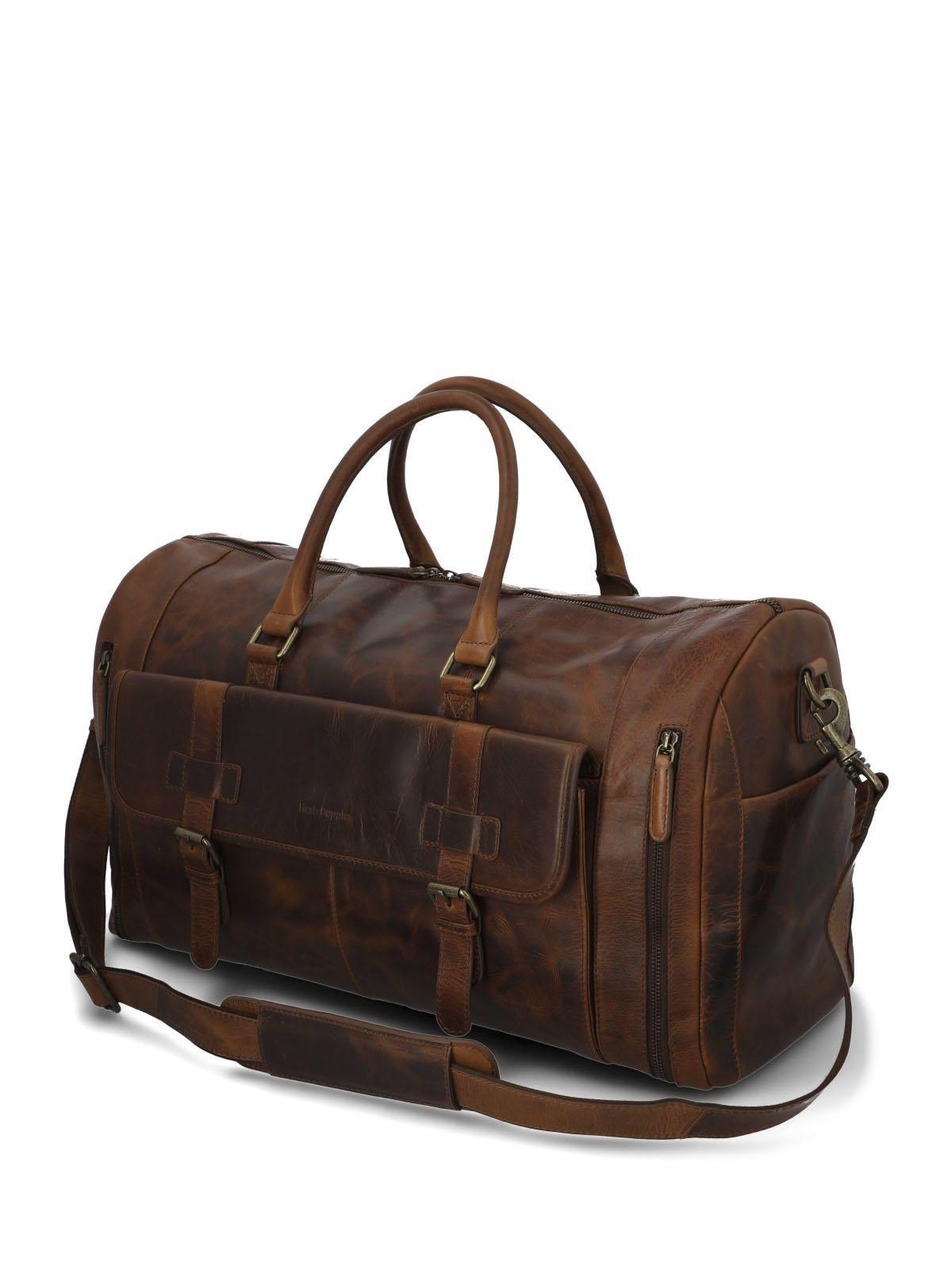 Maletin Cuero Unisex St Gable Travel Café-4