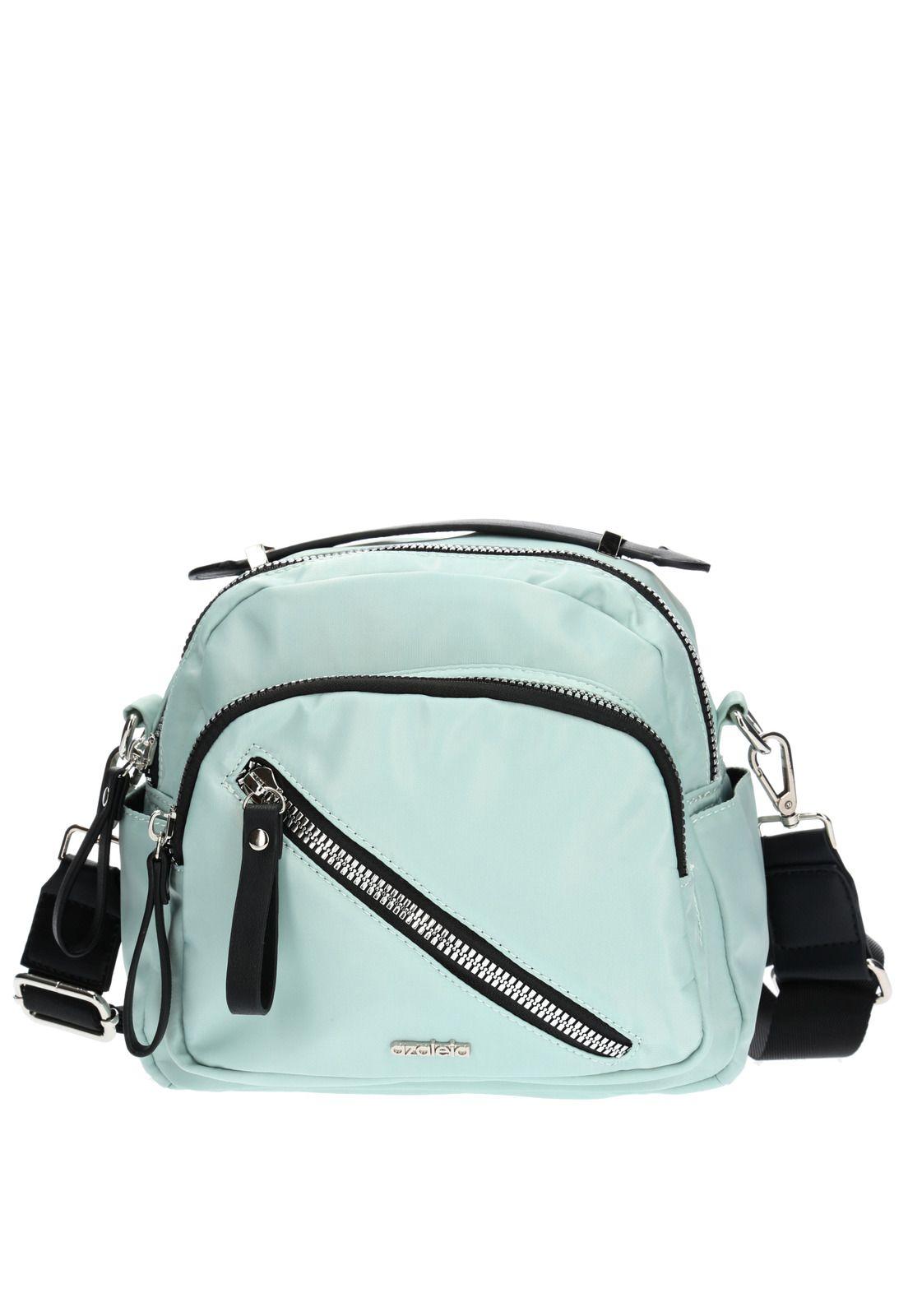 Cartera De Hombro Nora Cross Celeste Mujer-0