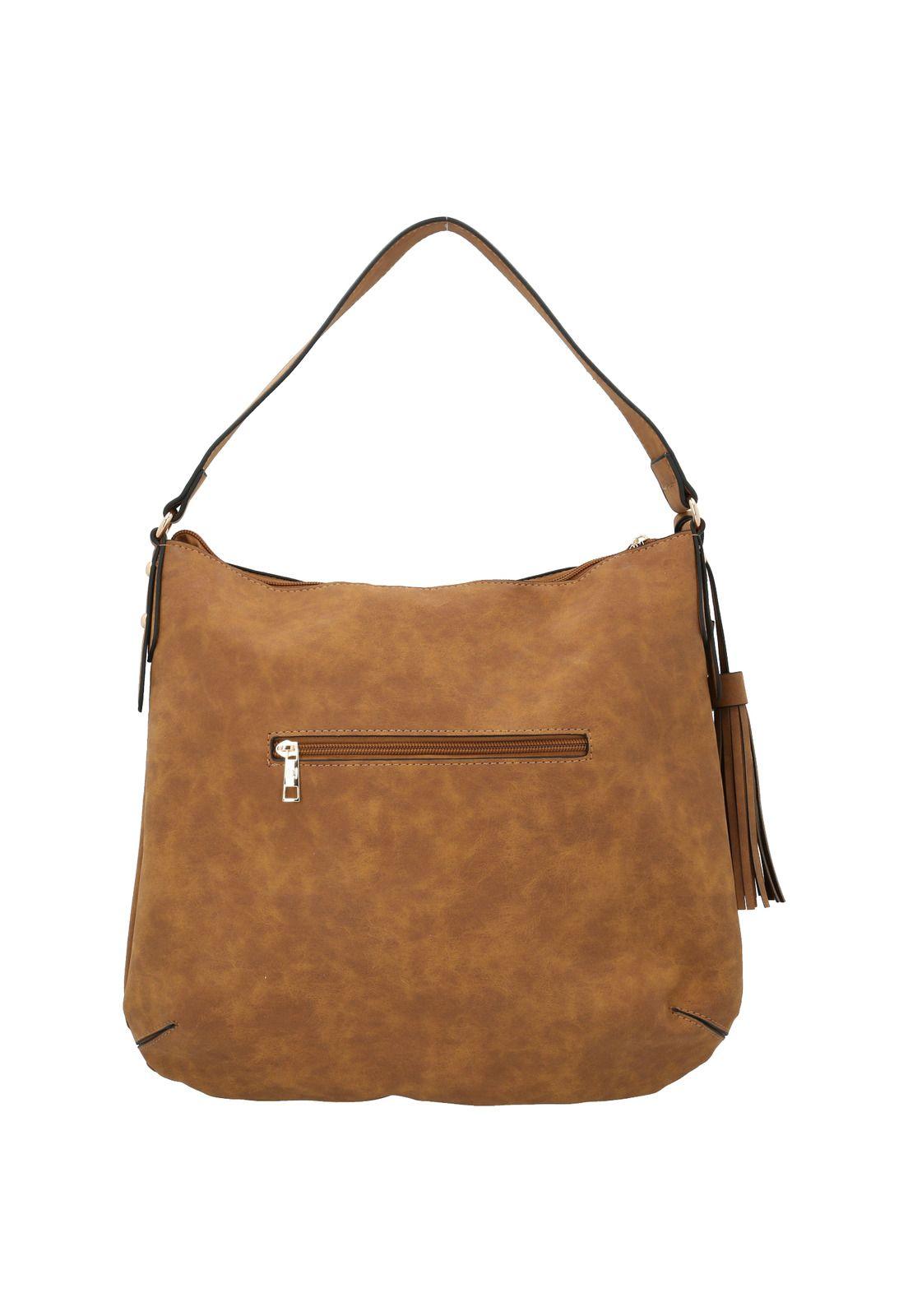 Cartera Mujer Klo Hobo Camel-2