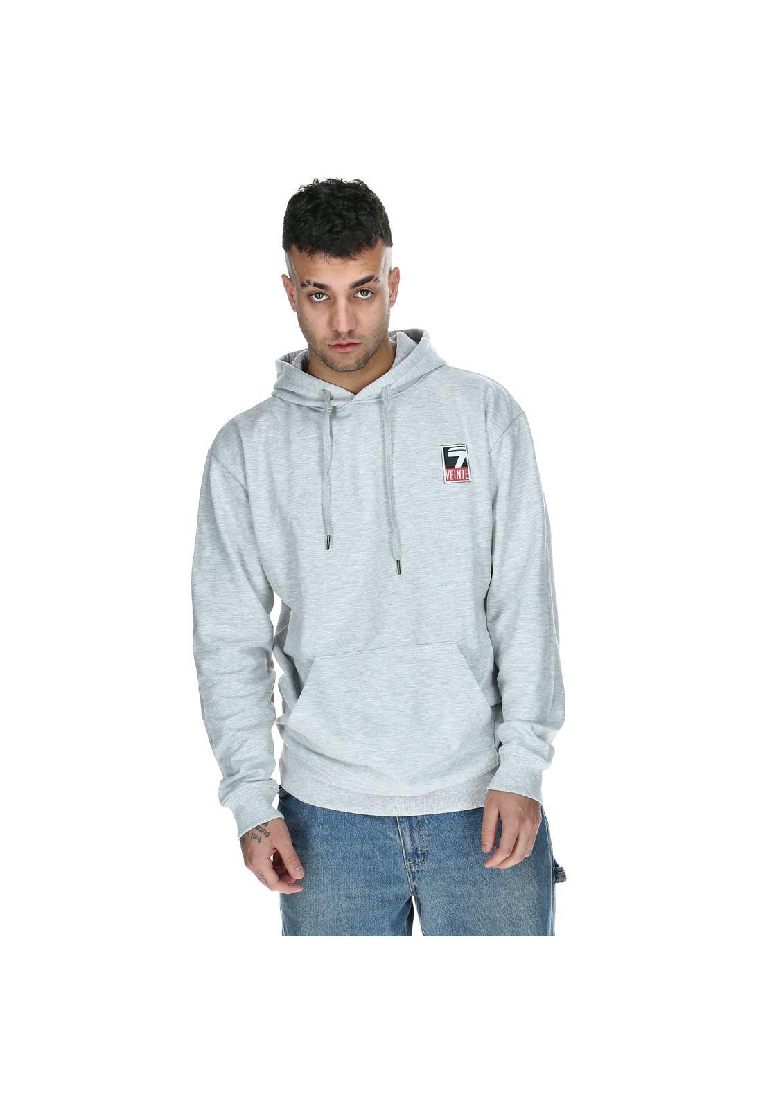 Polerón Unisex Seven20 Gris -0