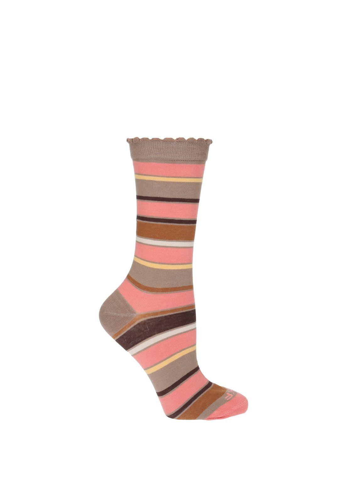 Pack 2 Calcetines Mujer St Buho Celeste-1