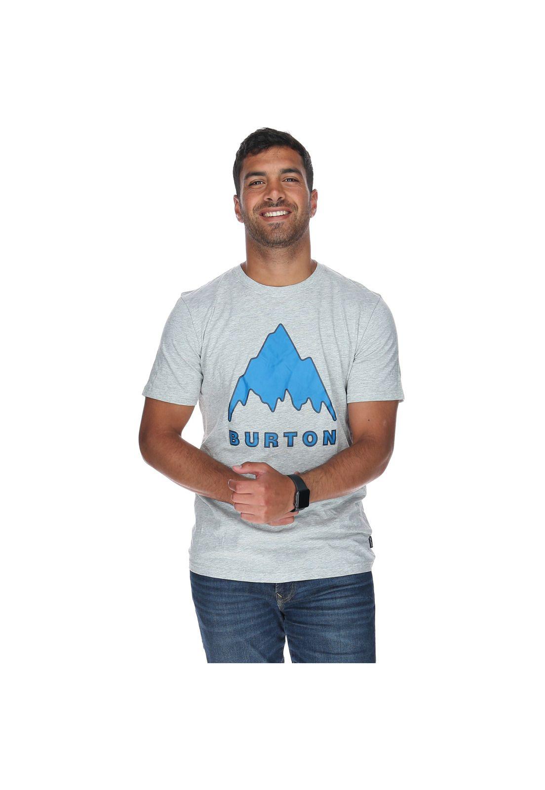 Polera M/C Hombre Monte Shasta Gris-0