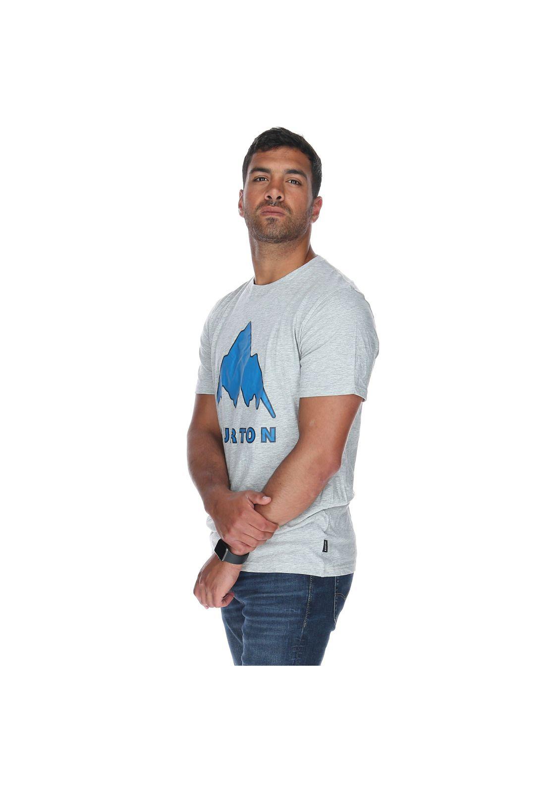 Polera M/C Hombre Monte Shasta Gris-2