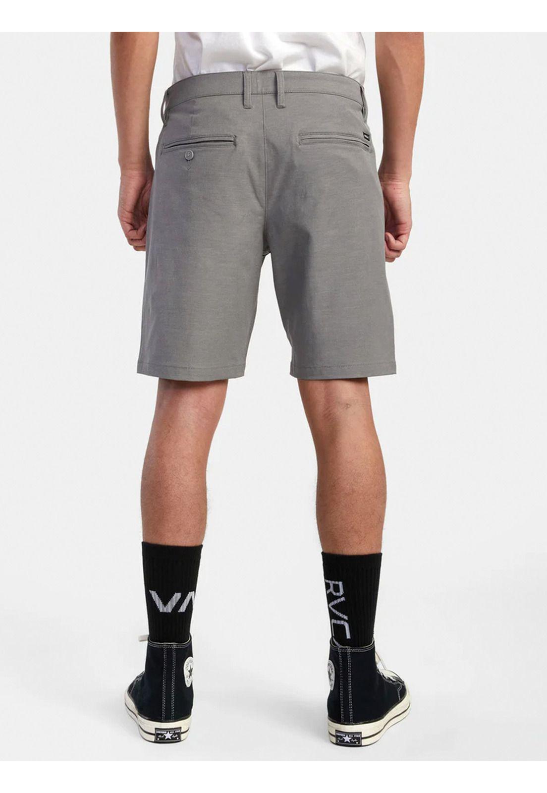 Short Hombre Back In Hybrid Gris-1