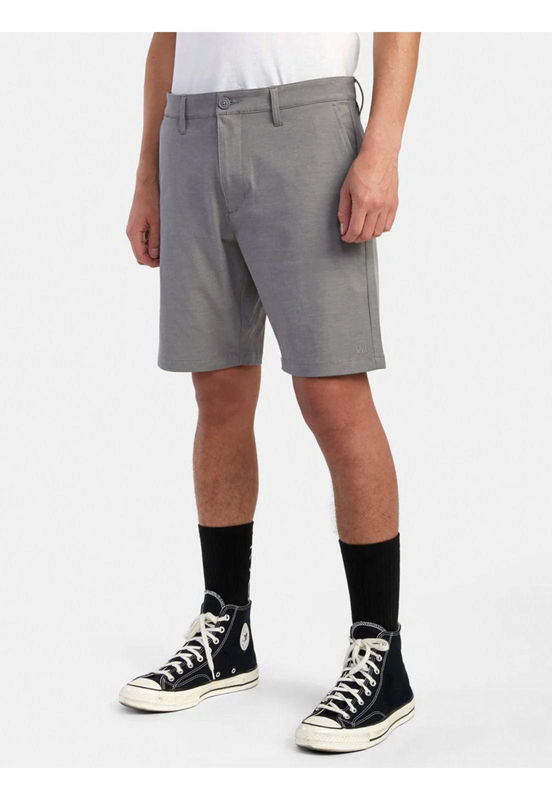 Short Hombre Back In Hybrid Gris-2