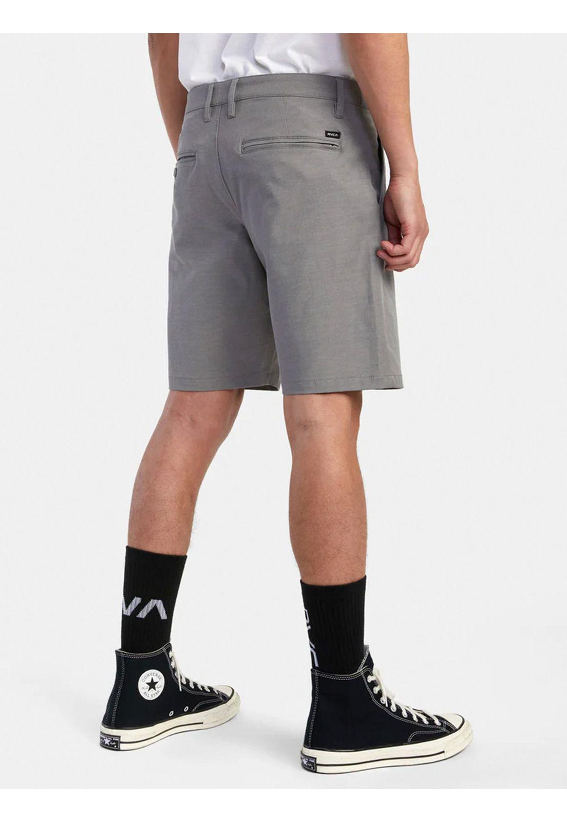 Short Hombre Back In Hybrid Gris-3