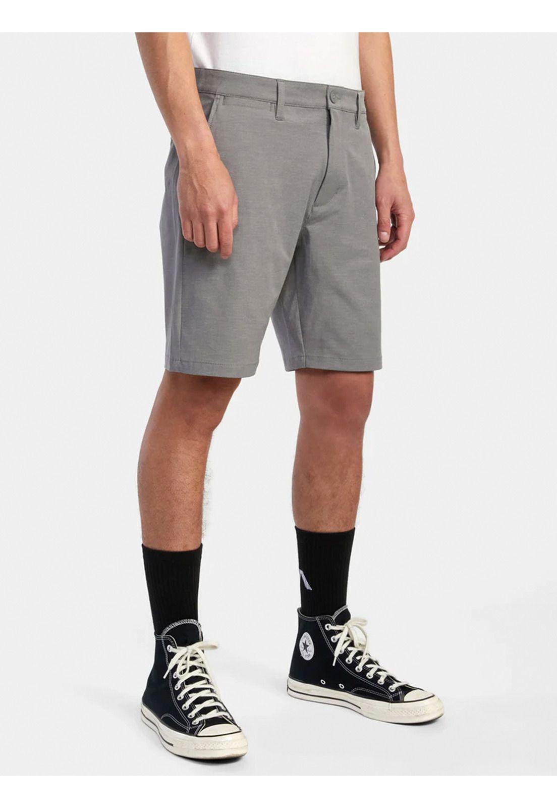 Short Hombre Back In Hybrid Gris-4