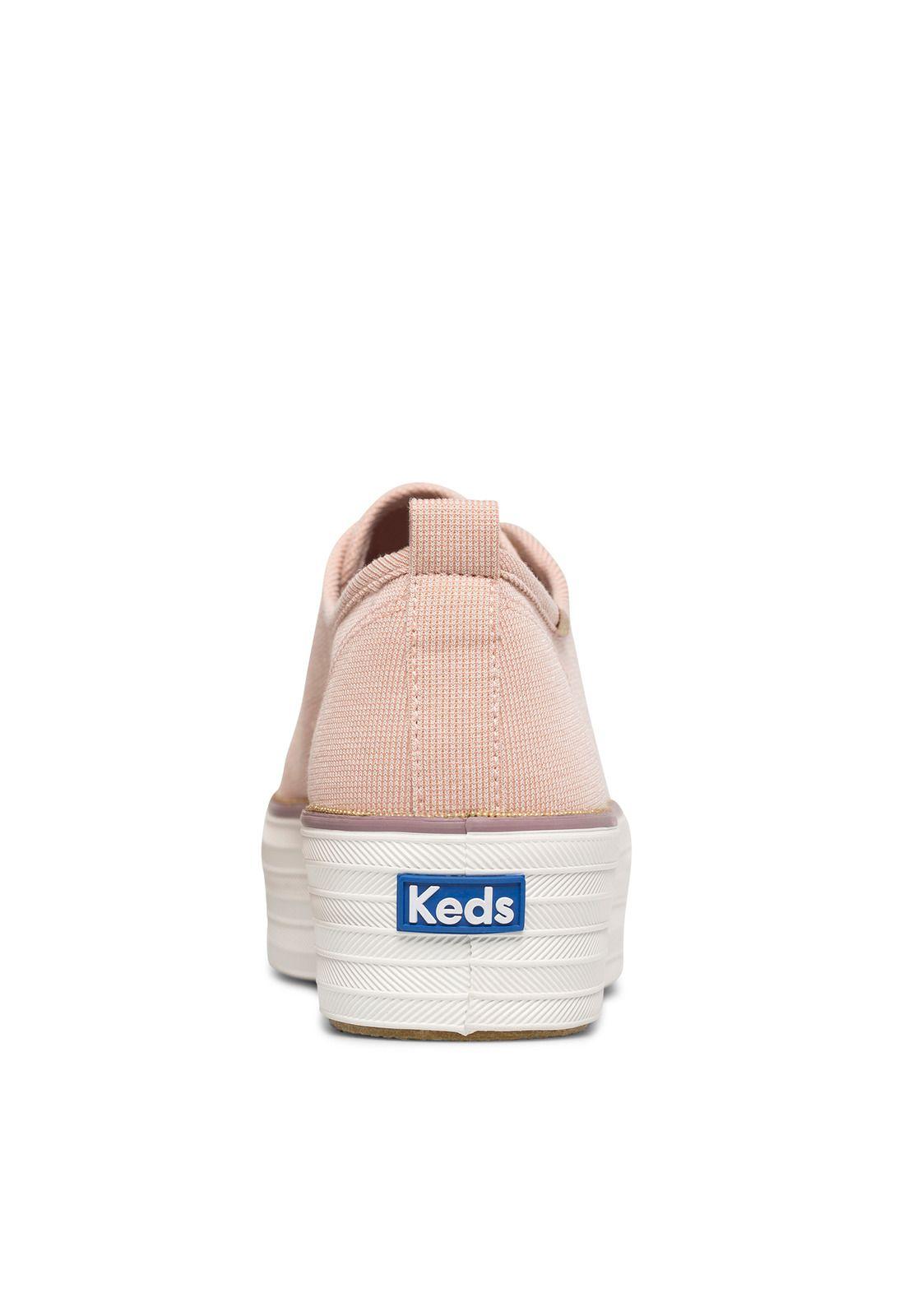 Zapatilla Mujer Triple Up Trim Rosa-3