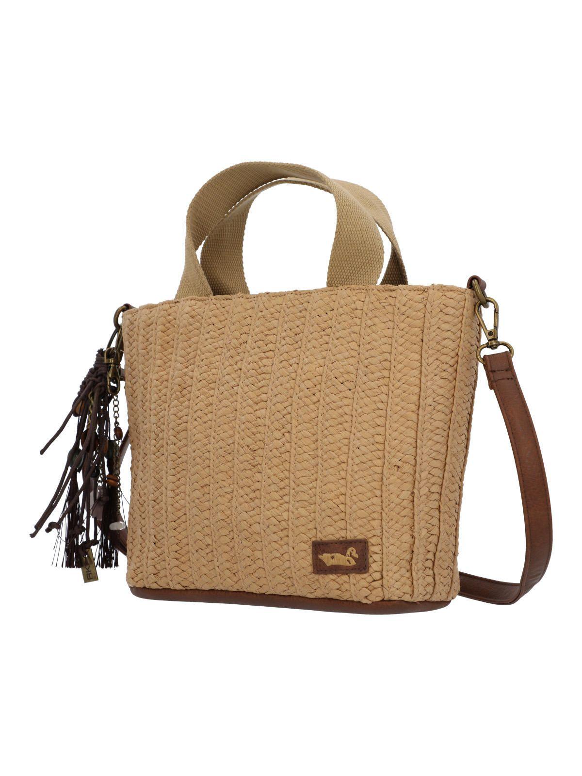 Cartera Papel Mujer Dibari Bag Beige/Crudo-1