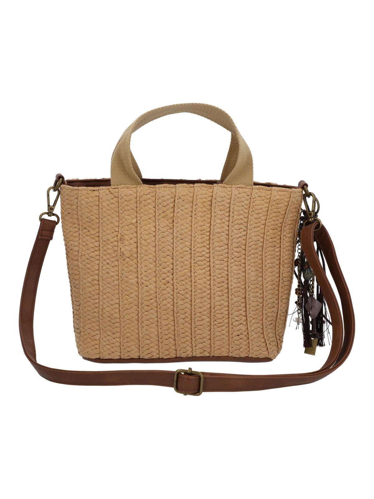 Cartera Papel Mujer Dibari Bag Beige/Crudo-2