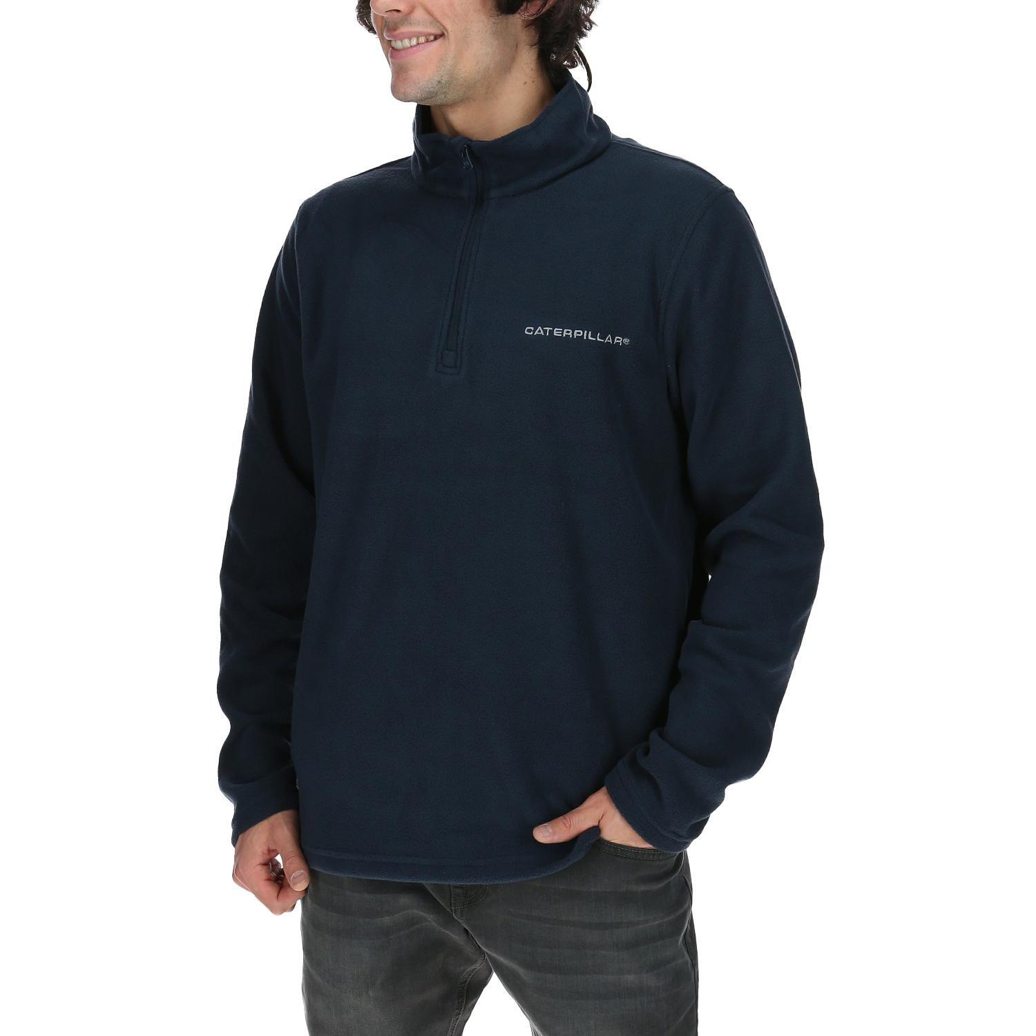 Polar Hombre Microfleece Qtr Zip Azul-0