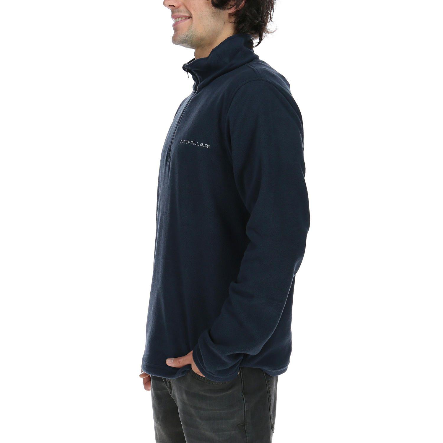 Polar Hombre Microfleece Qtr Zip Azul-1