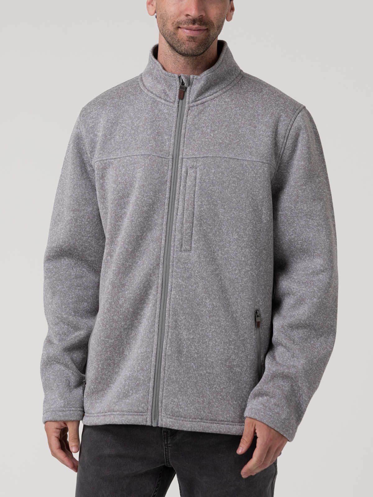 Polar Poliéster Reciclado Hombre Arizon Blanco-4