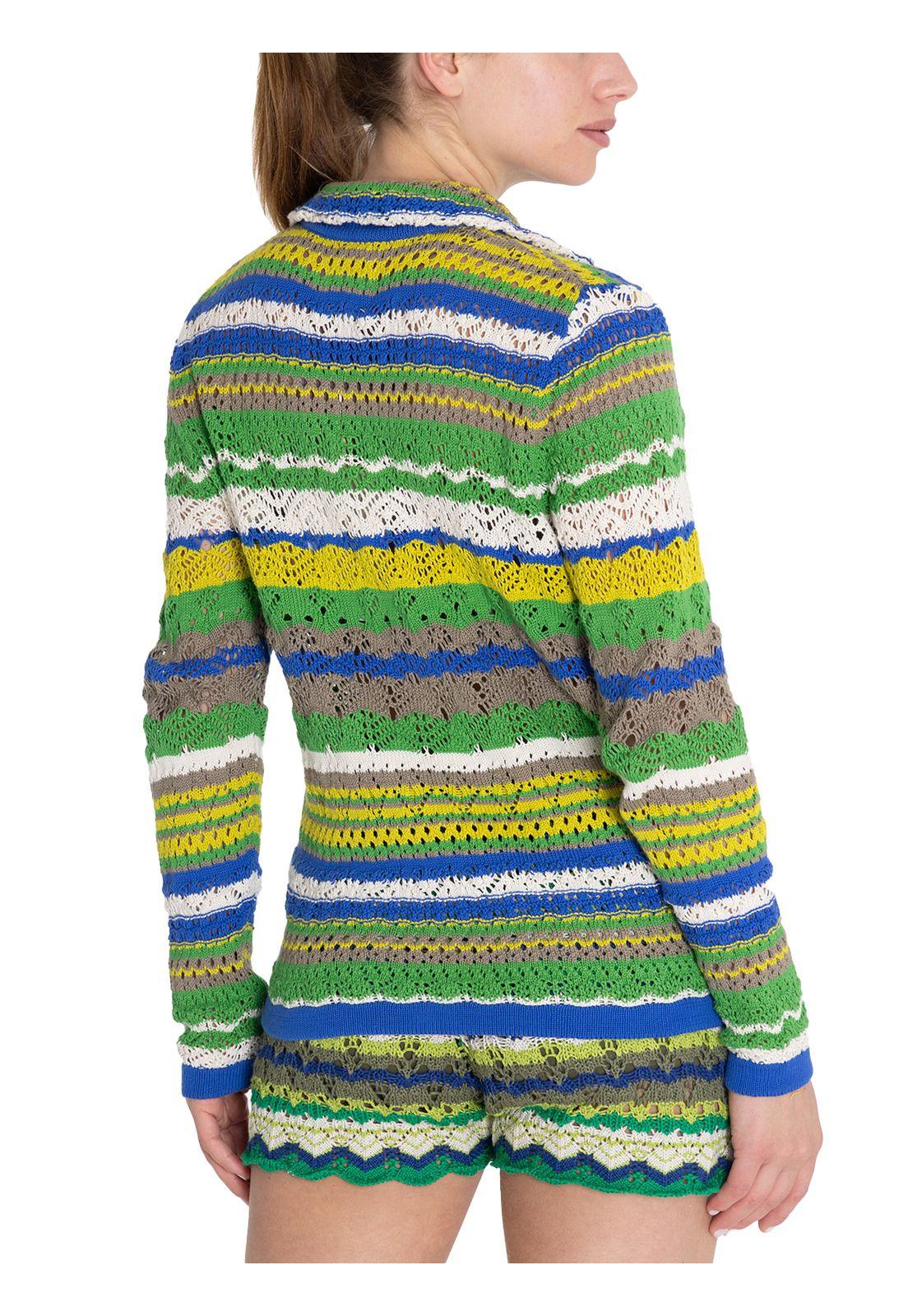 Chaleco Algodón Orgánico Verde Darke Mujer -6